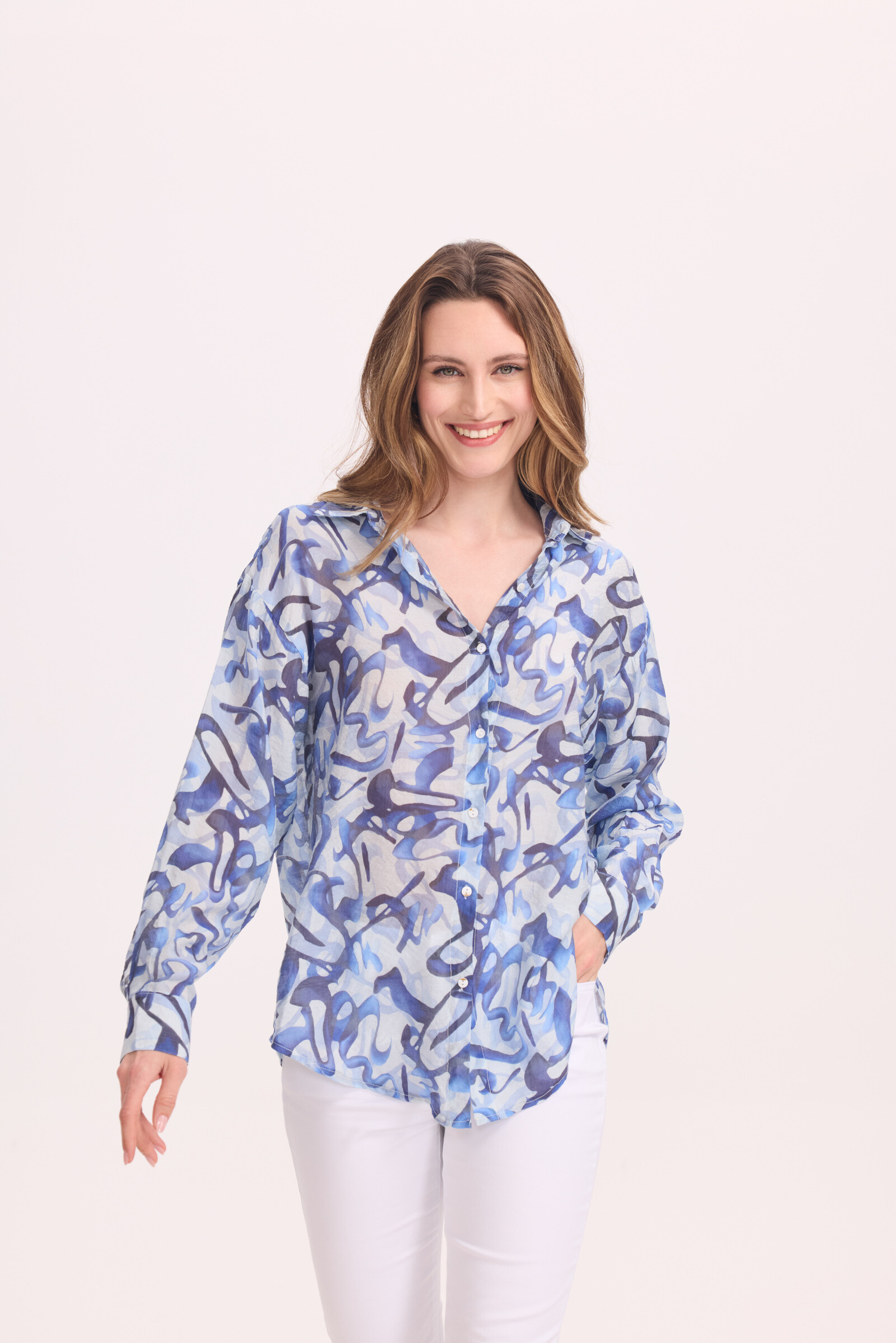 Wholesaler KY CREATION - Printed long sleeve shirt