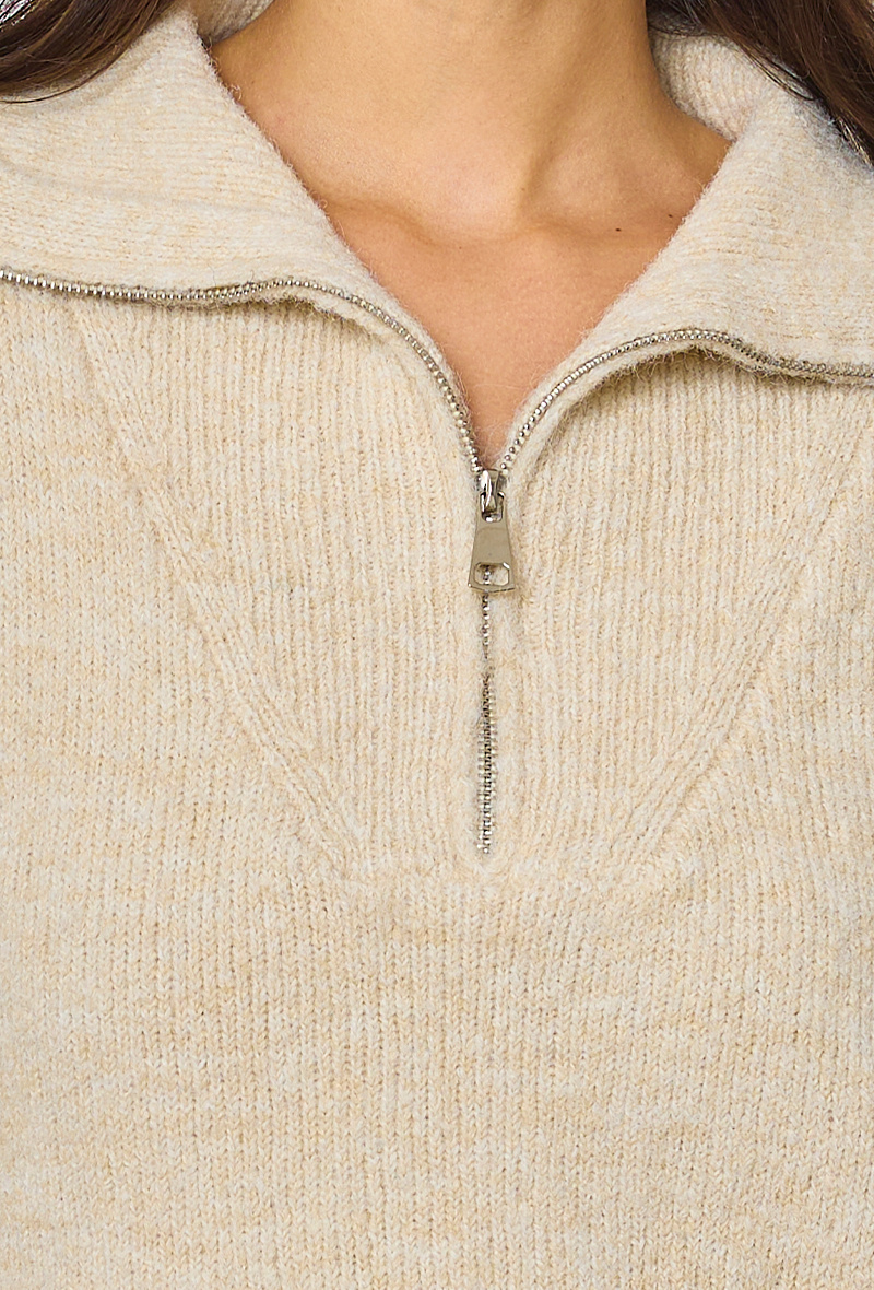 Wholesaler KY CREATION - Plain Trucker Neck Sweater