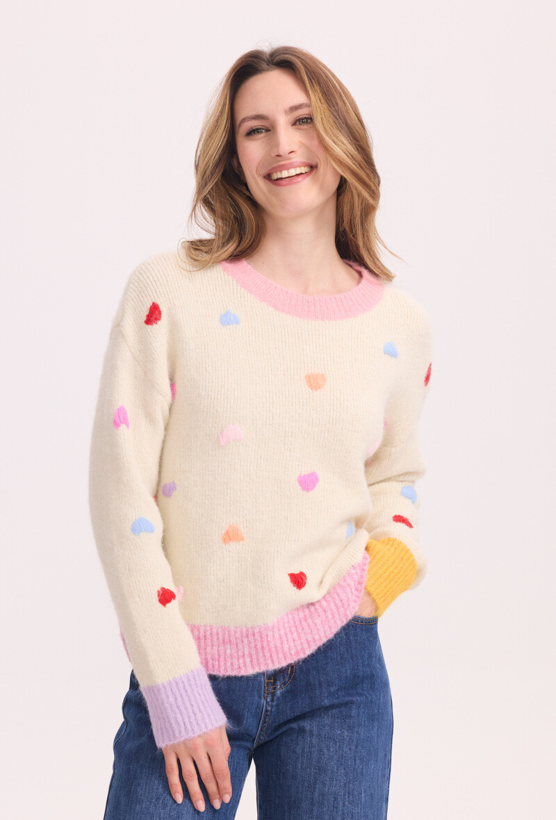 Wholesaler KY CREATION - Multicolor Round Collar Pull