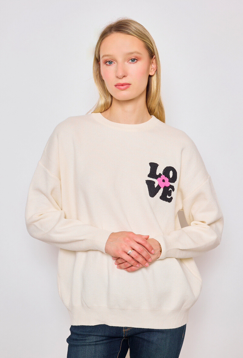 Wholesaler KY CREATION - Sweater LOVE