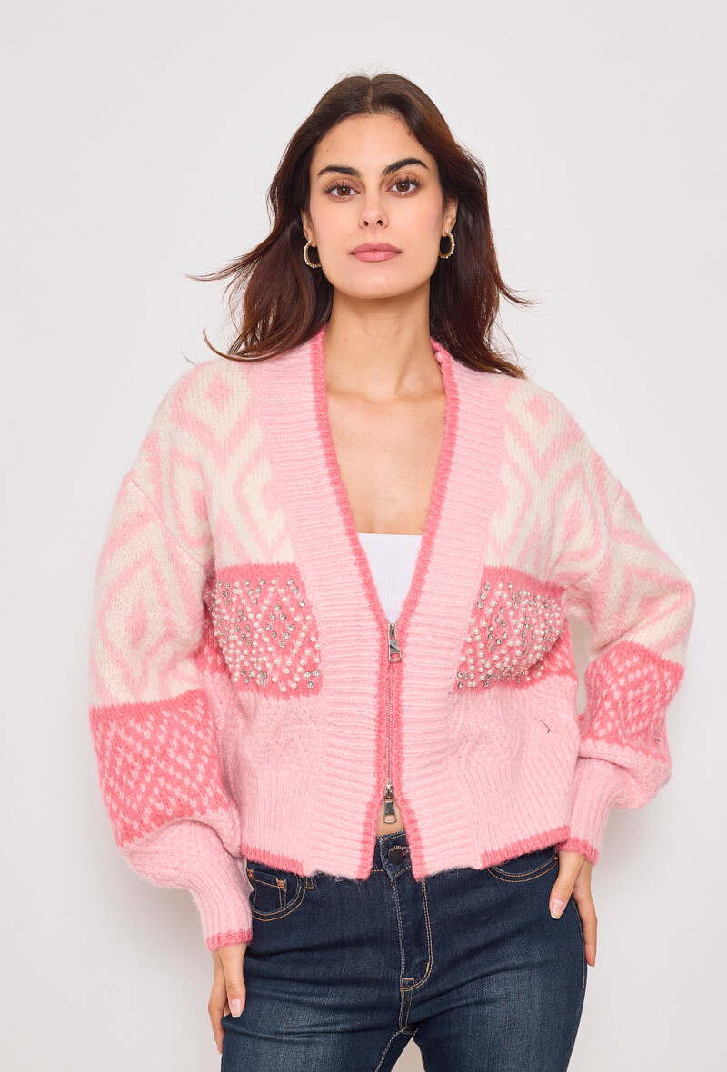 Wholesaler KY CREATION - Patterned and fancy sweater