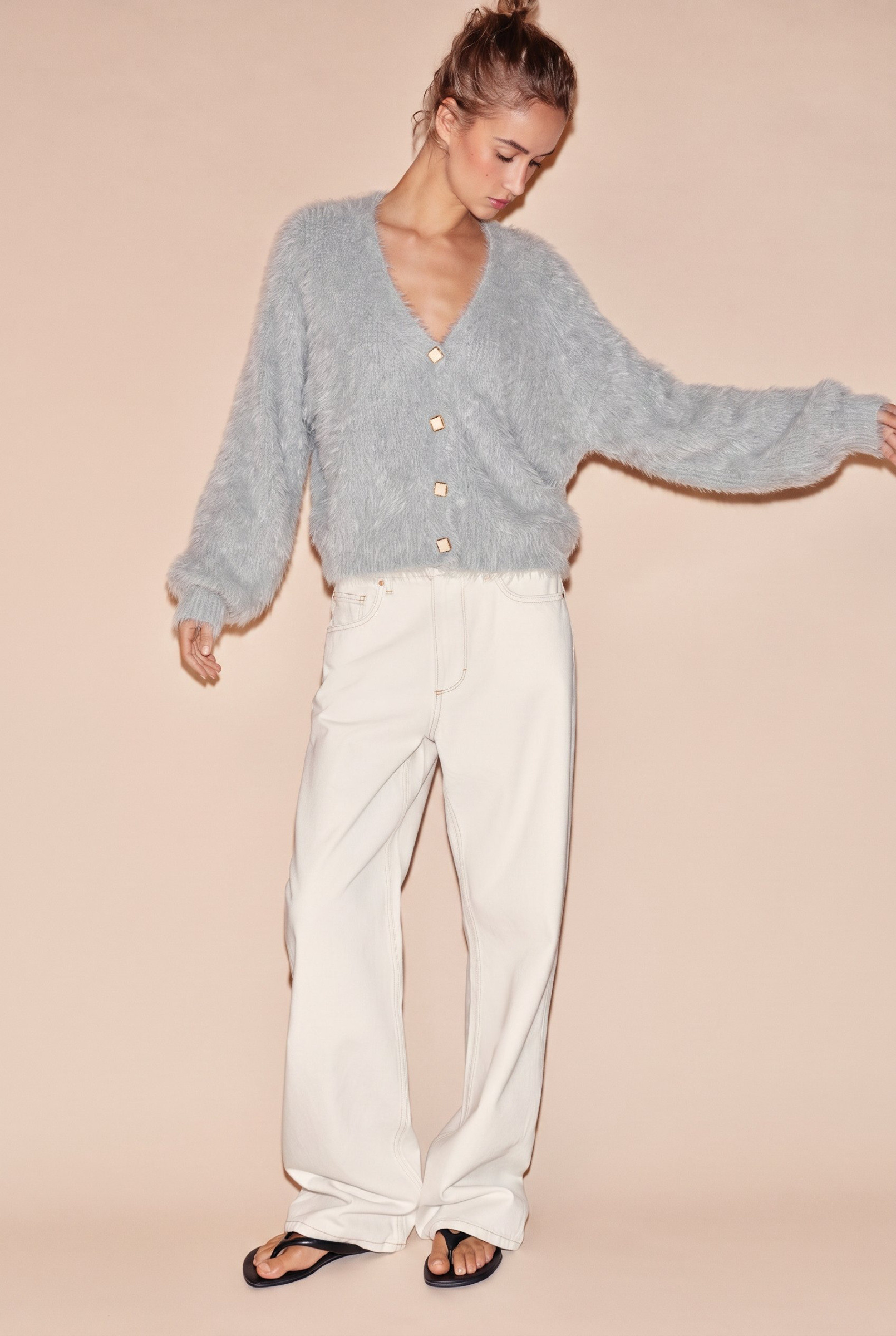 Wholesaler KY CREATION - Fur Cardigan