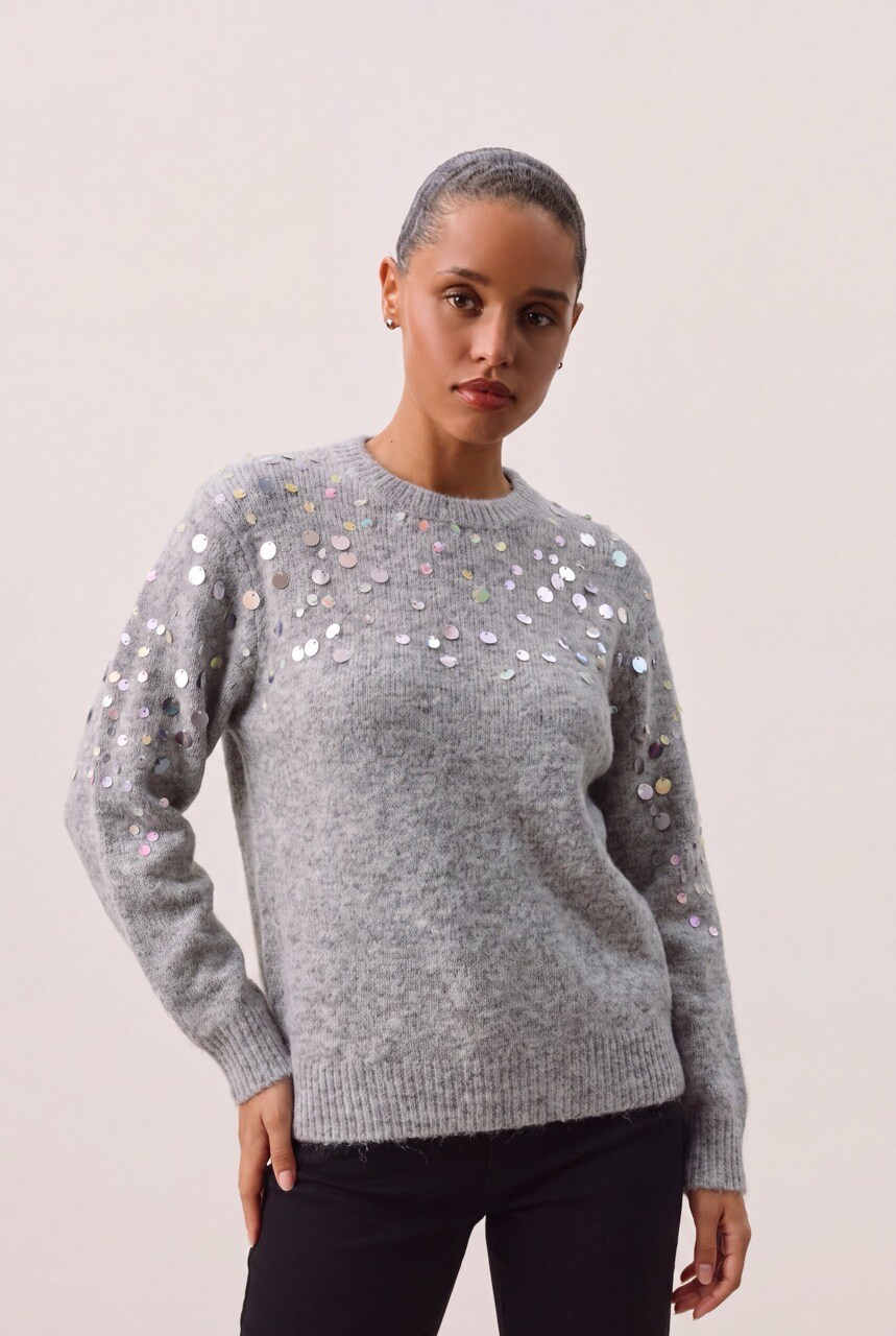Wholesaler KY CREATION - Sequin Sweater
