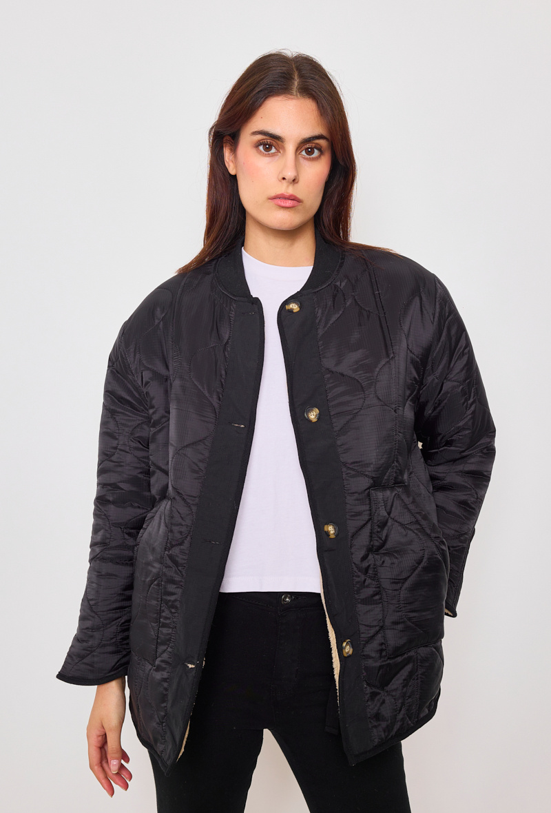 Grossiste KY CREATION - Veste matelassée réversible polaire