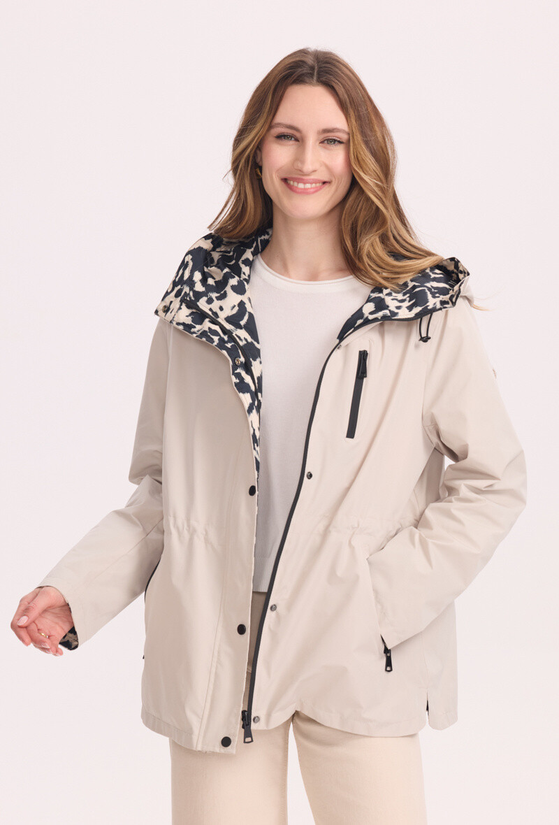 Wholesaler KY CREATION - Reversible long waterproof jacket