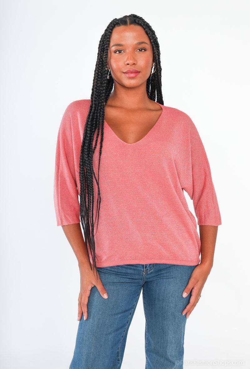 Wholesaler KZB - Fine sequined jumper
