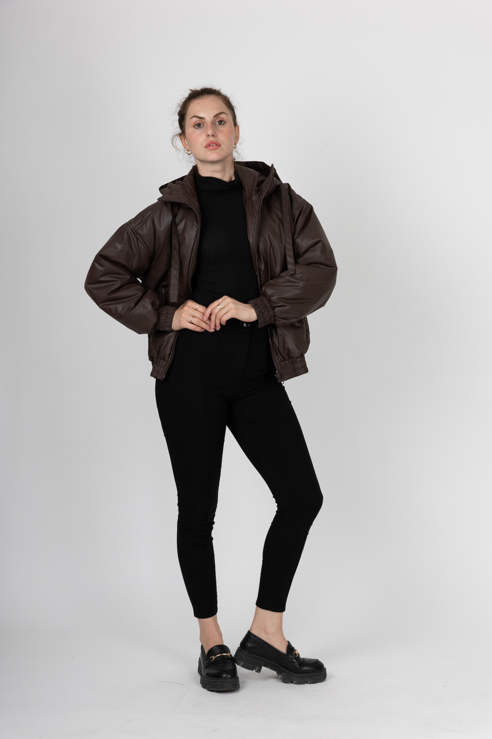 Mayorista Kzell Paris - CHAQUETA IMPERMEABLE CON CAPUCHA (8761)