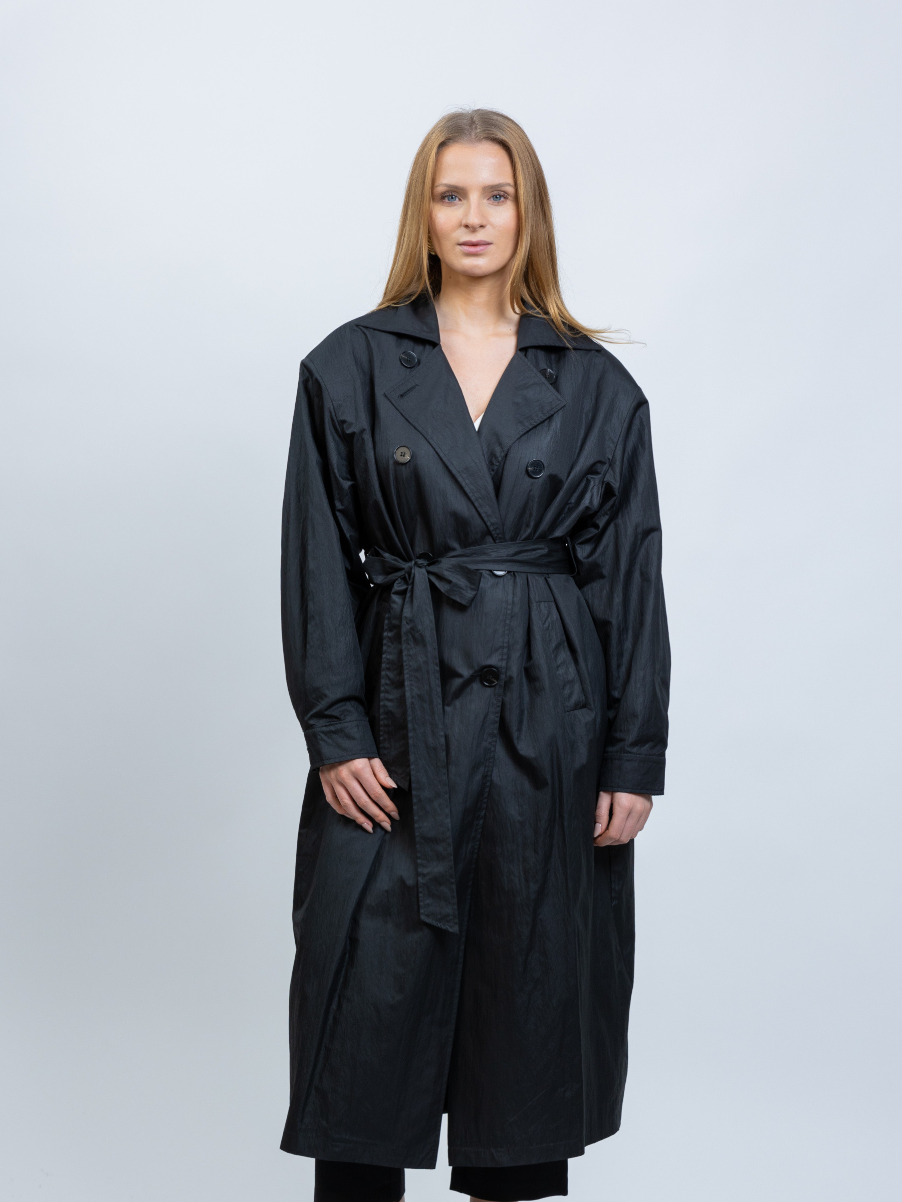 Grossiste K-ZELL Paris - TRENCH LONG IMPERMÉABLE À CEINTURE