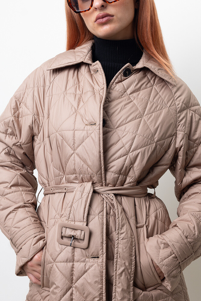 Mayorista Kzell Paris - ABRIGO TRENCH ACOLCHADO (8725)