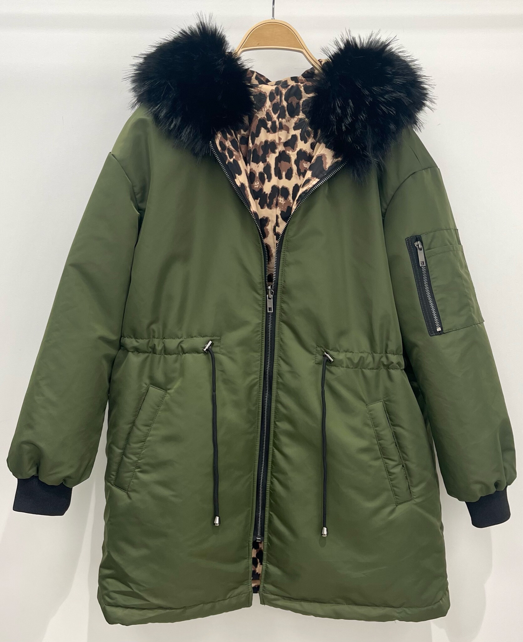 Grossiste Kzell Paris - LONGUE PARKA REVERSIBLE