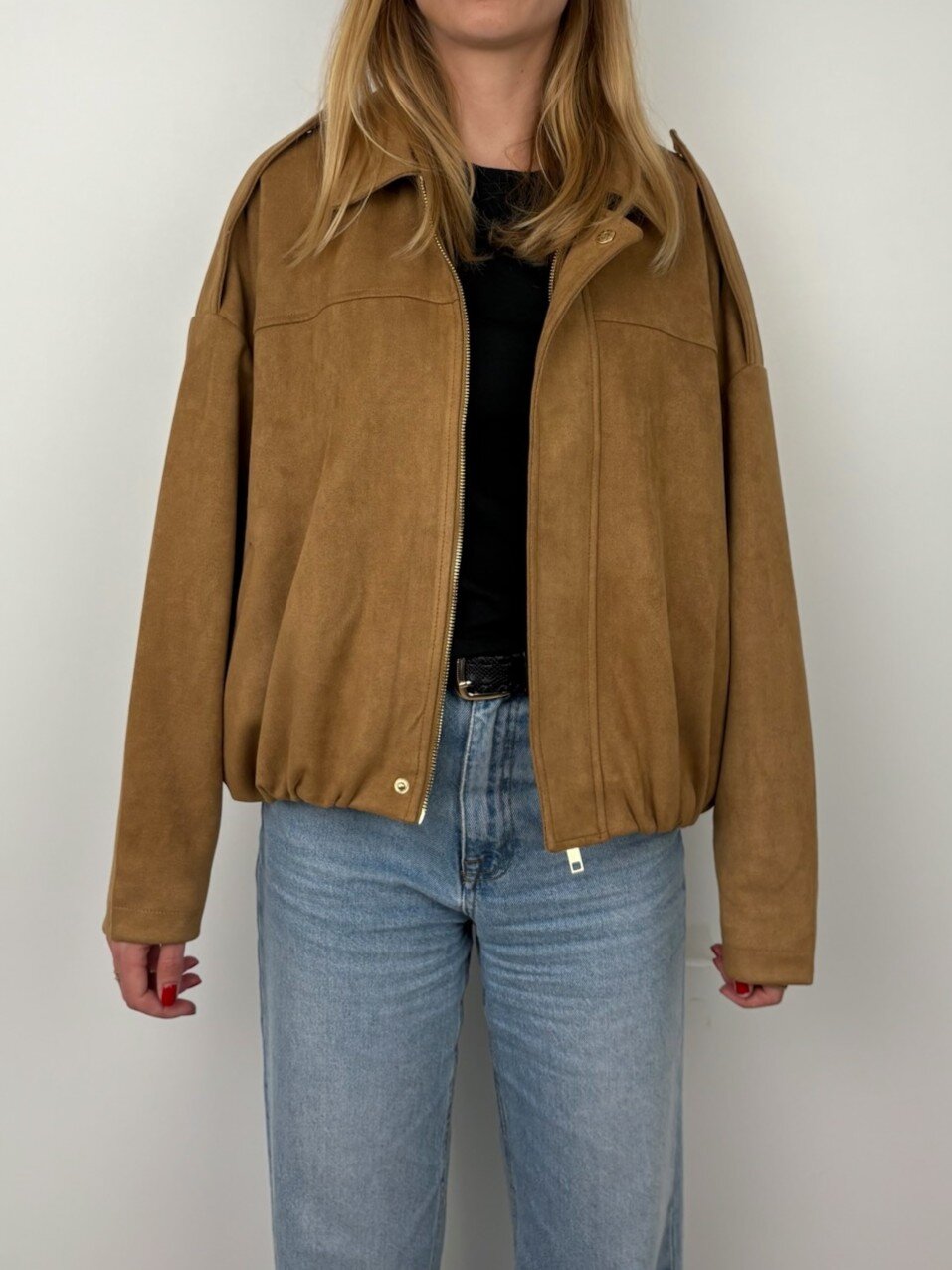 Großhändler Kzell Paris - WILDLEDER EFFEKT JACKE (8788)