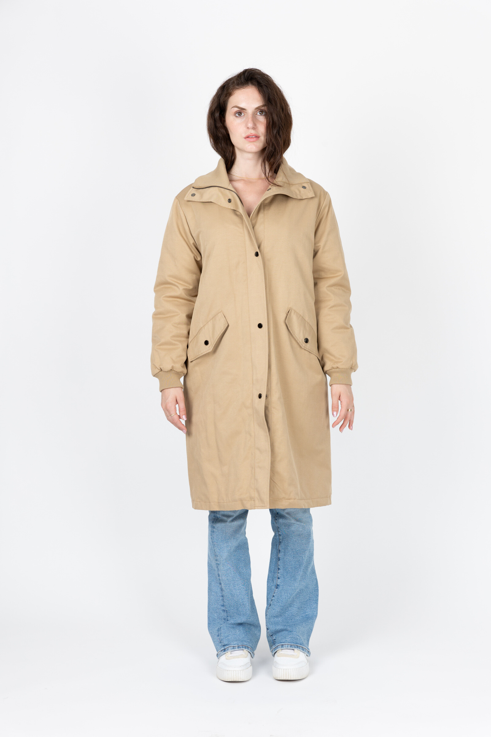 Großhändler Kzell Paris - PARKA AUS BAUMWOLLGEMISCH (8757)