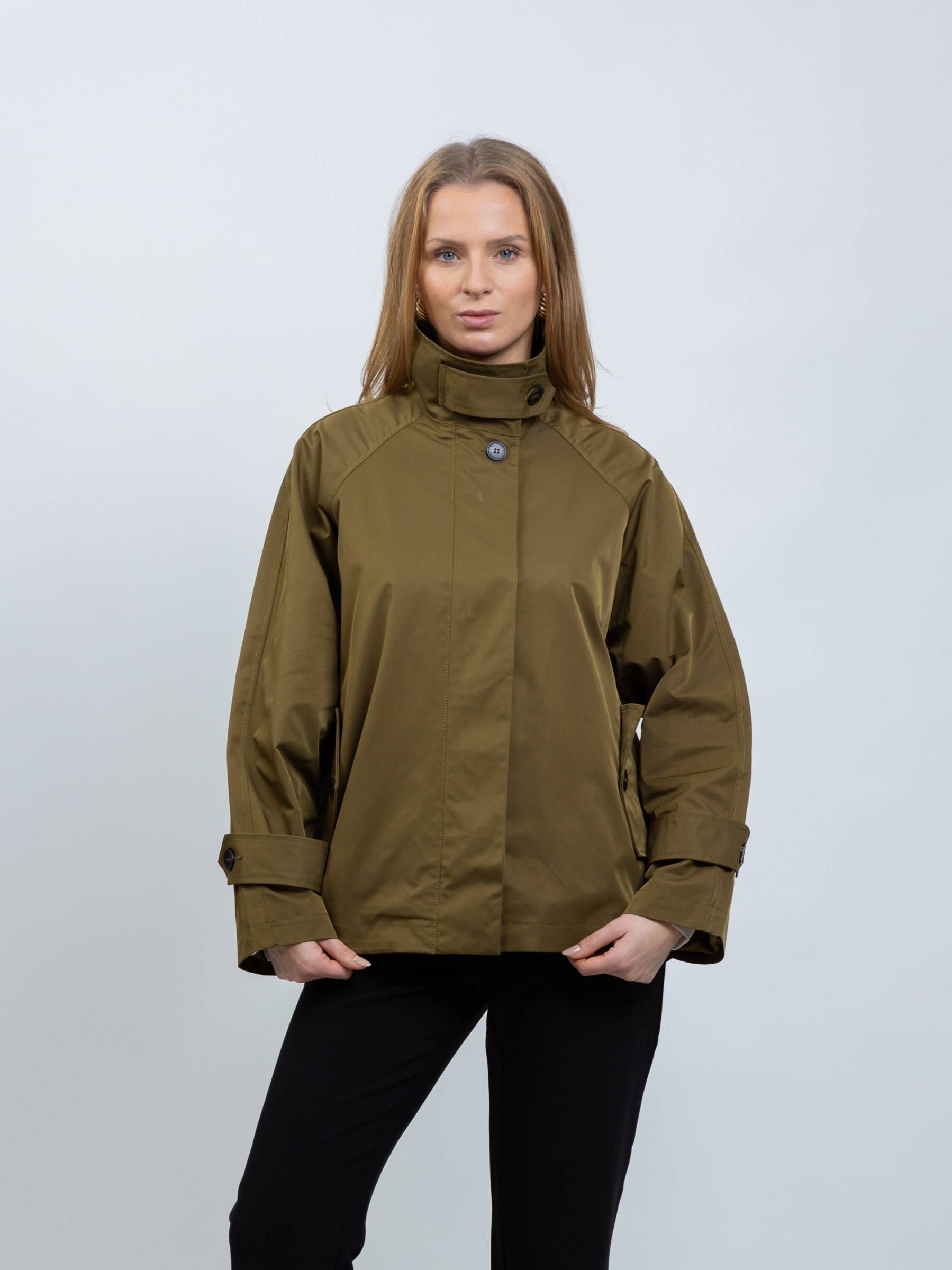 Großhändler K-ZELL Paris - Trench-Parka im Cape-Stil