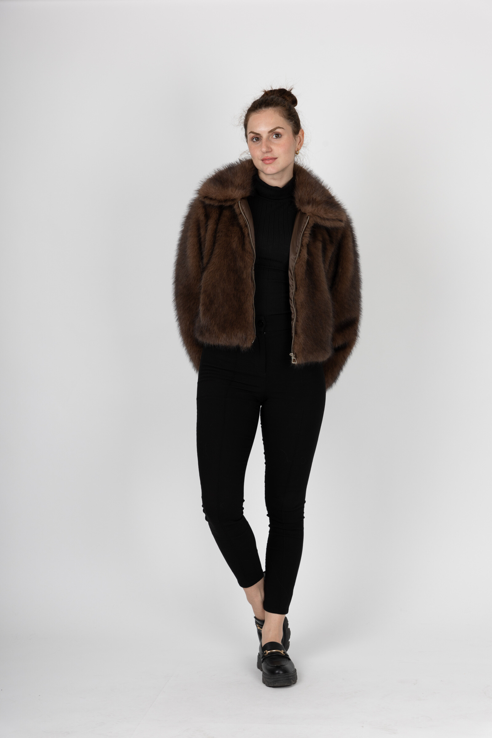 Wholesaler Kzell Paris - Short faux fur coat