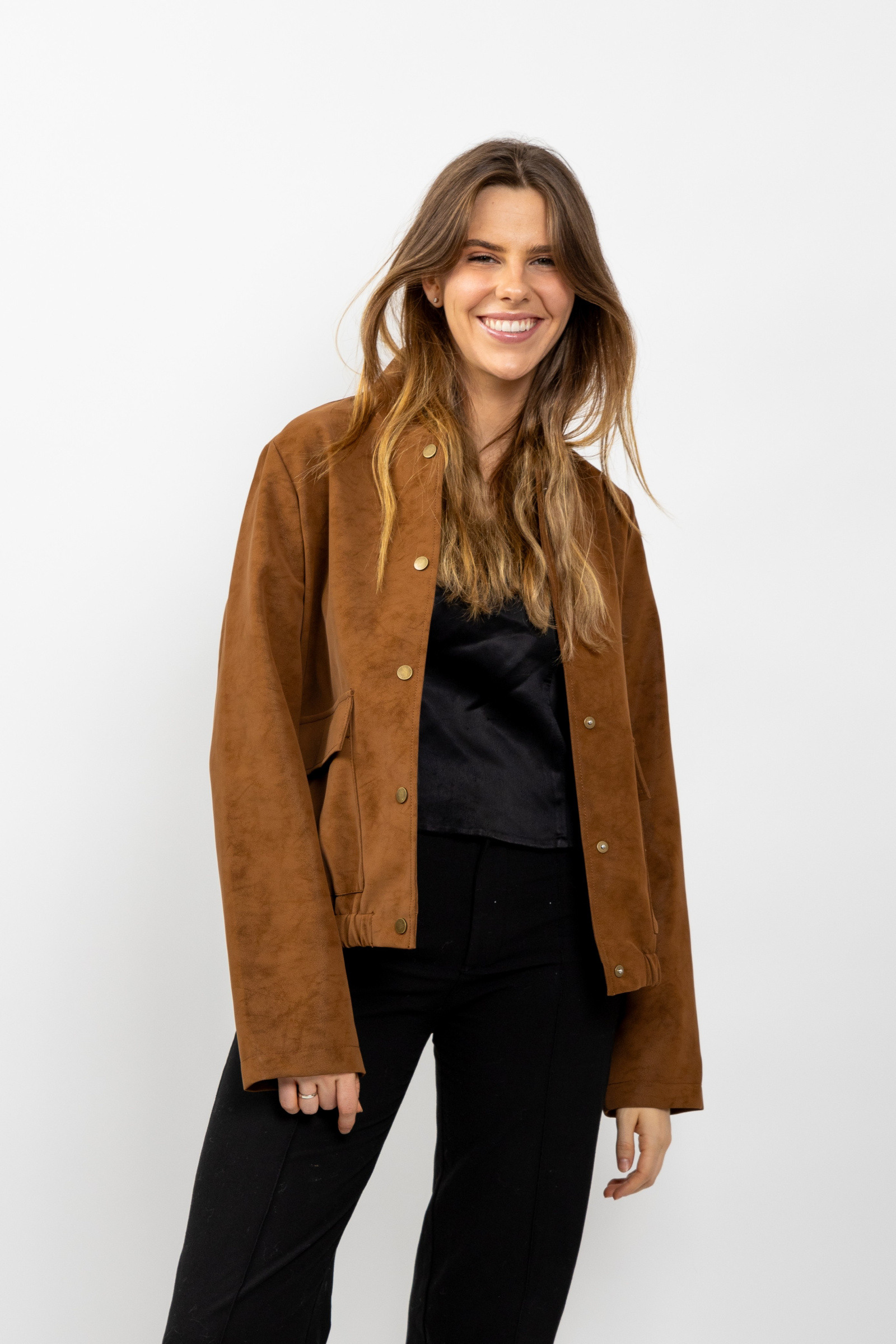 Grossiste K-ZELL Paris - Veste blouson effet daim imperméable
