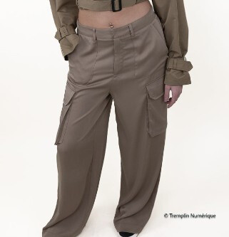 Grossista Kzell Paris - Pantaloni cargo fluidi