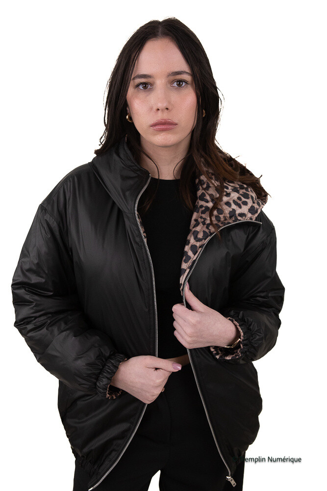Großhändler Kzell Paris - Reversible Kapuzenjacke