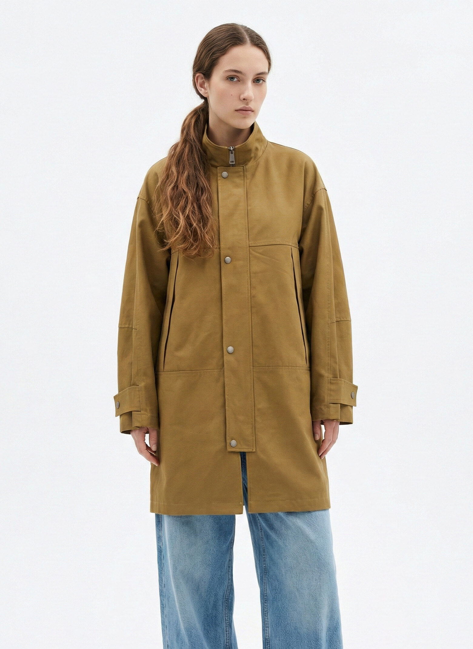 Grossiste K-ZELL Paris - Parka mi-longue en coton mélangé