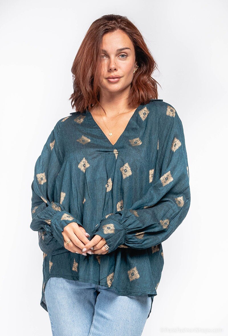 Mayorista L'Emotion - Camisa estampada