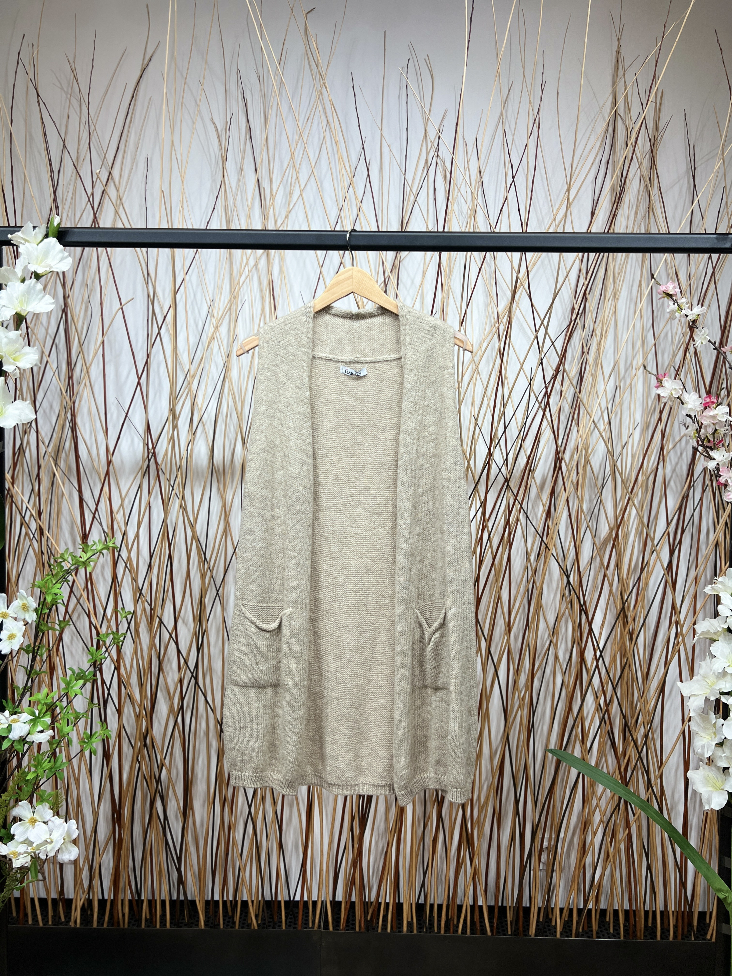 Grossiste L'Emotion - Cardigan mi long sans manches