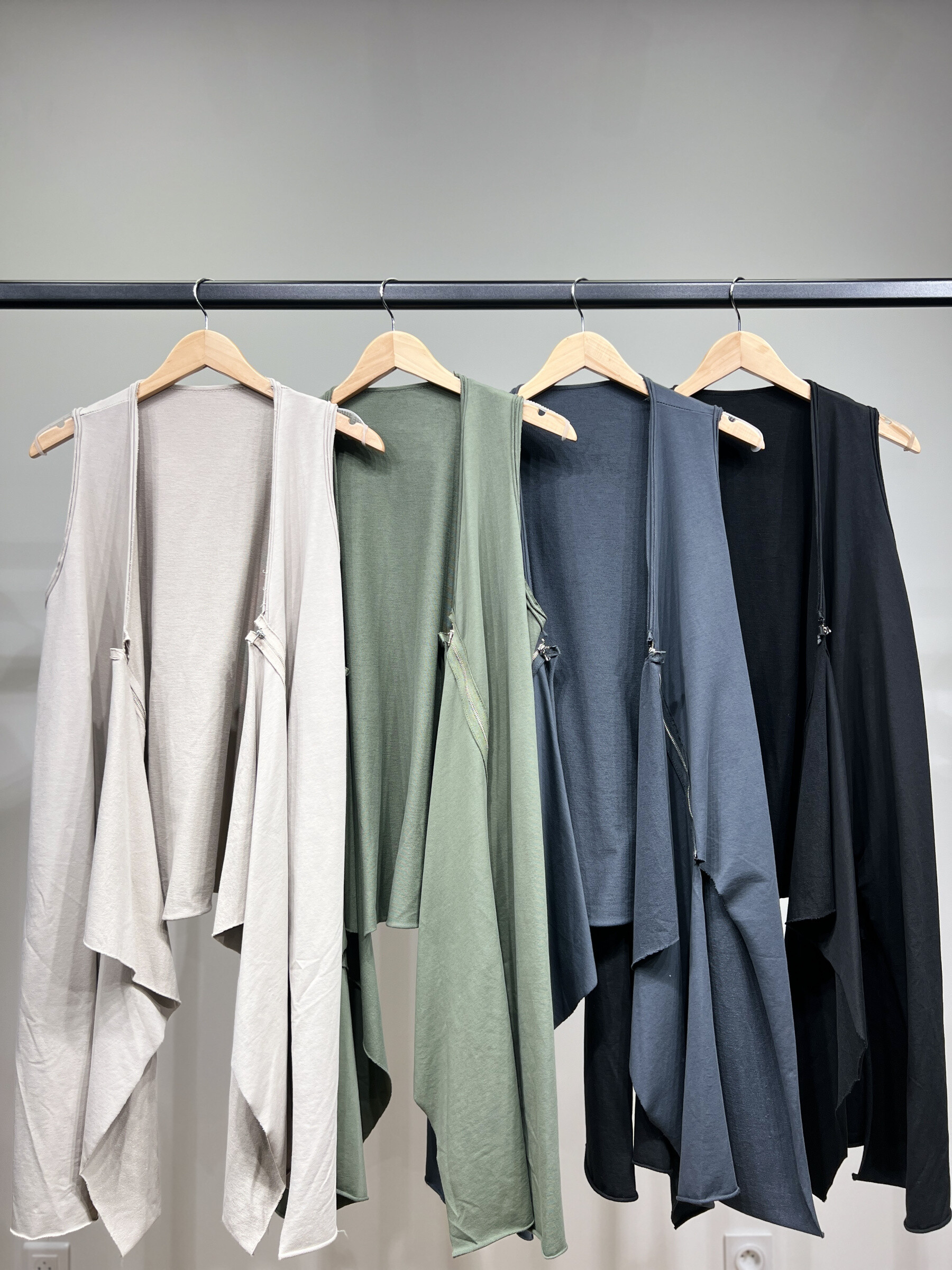 Wholesaler L'Emotion - Long Detachable Extension Zipped Extension 100% Cotton Size 36-44
