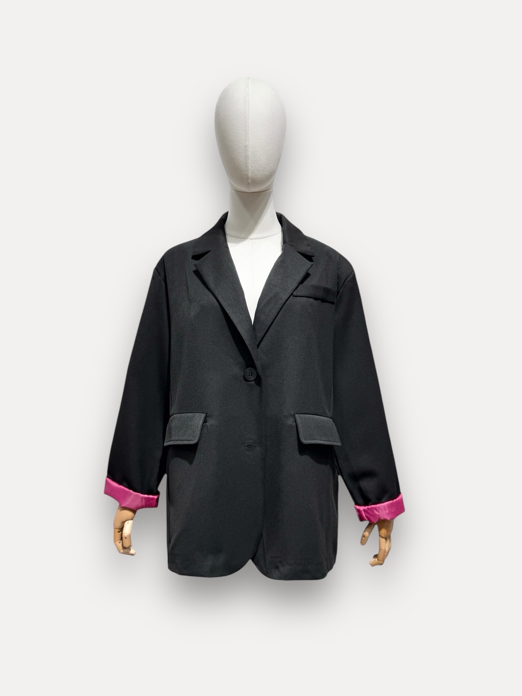 Großhändler L'ESSENTIEL - KAMILLA Langarm-Blazerjacke mit buntem Futter