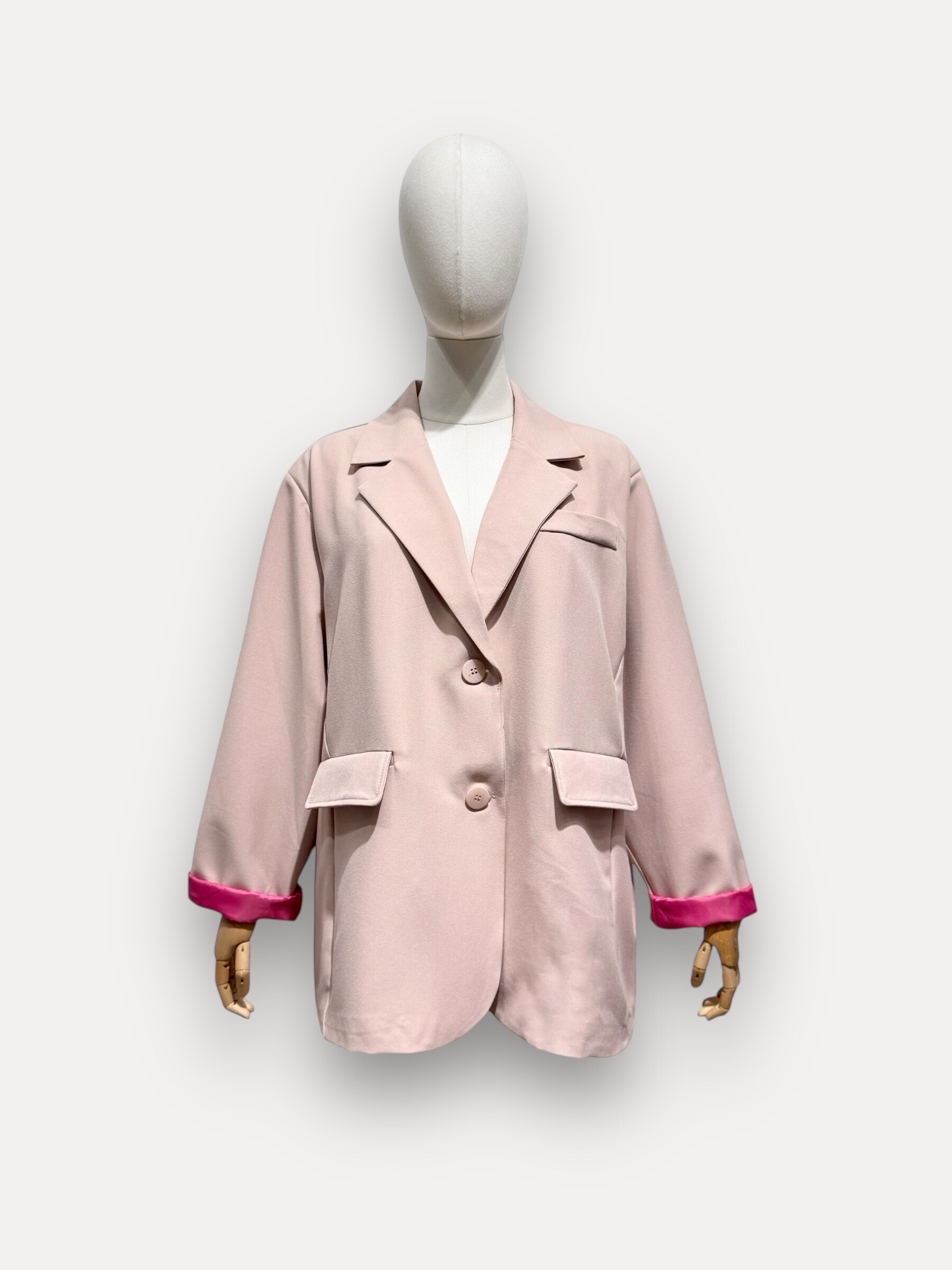 Großhändler L'ESSENTIEL - KAMILLA Langarm-Blazerjacke mit buntem Futter