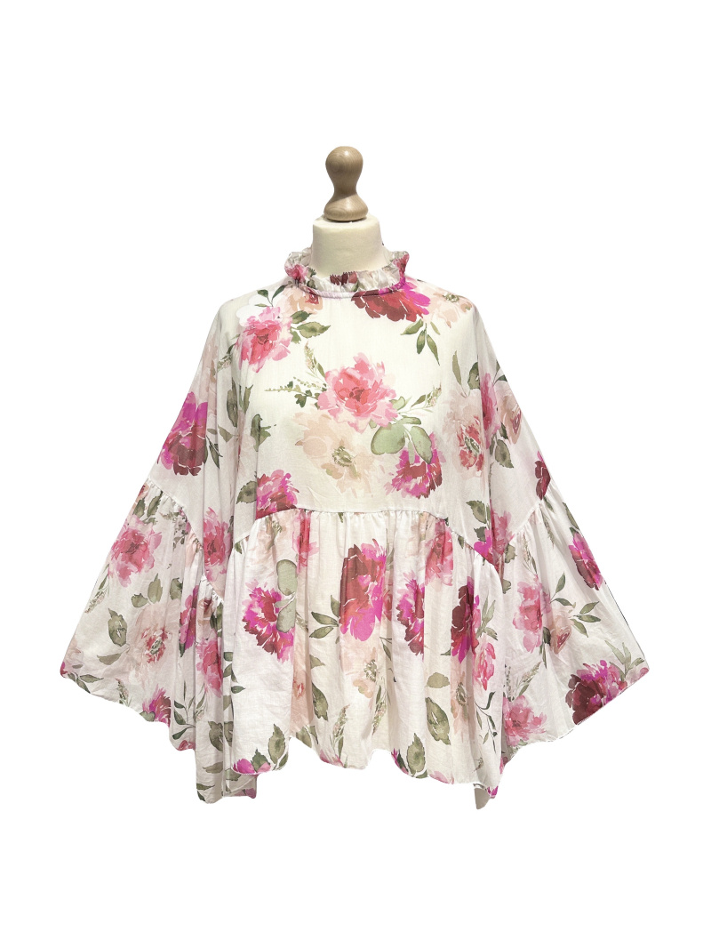 Mayorista L'ESSENTIEL - ROSALINE Blusa Manga Murciélago Flor