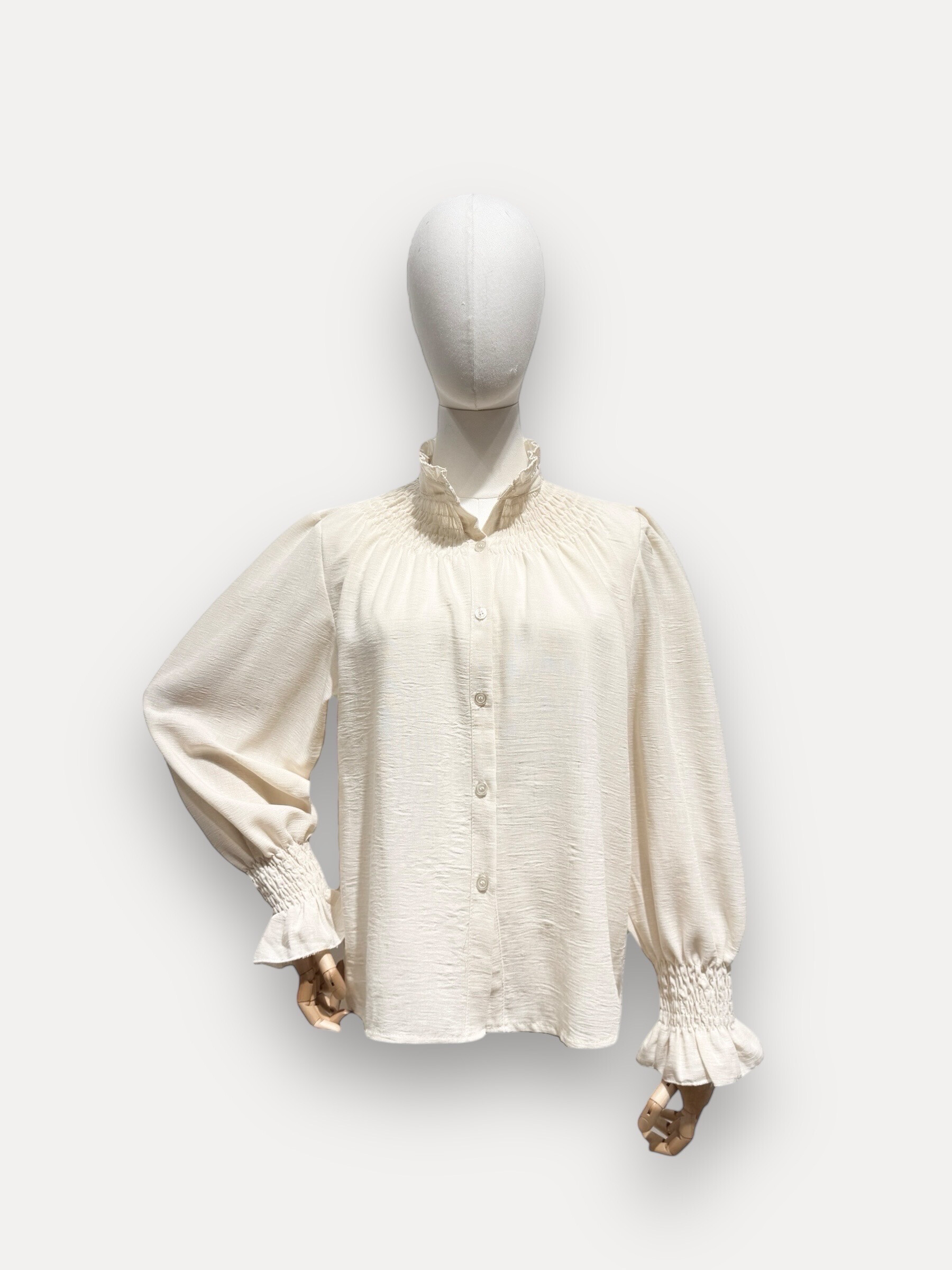 Grossiste L'ESSENTIEL - Blouse ODETTE À Manches Longues Et Bordure À Volant