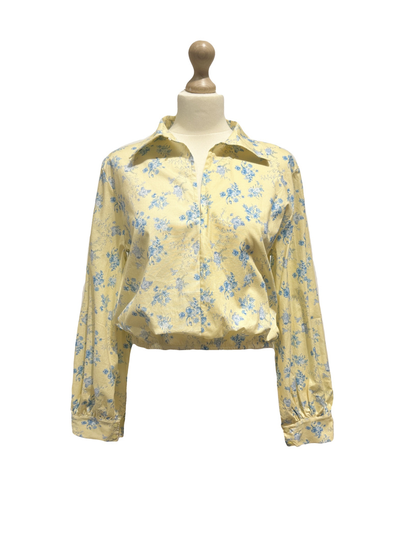Wholesaler L'ESSENTIEL - FIORA Shirt With Button Detail At The Collar