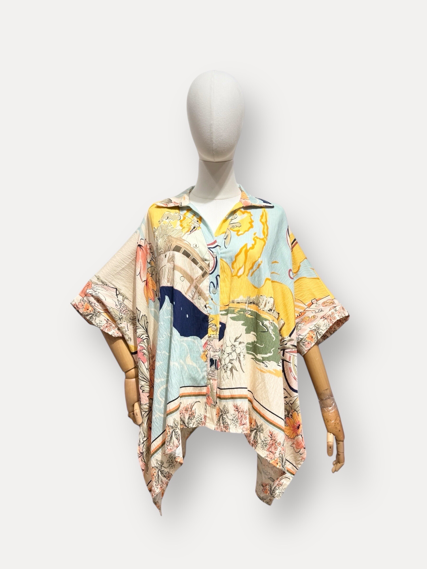 Grossiste L'ESSENTIEL - Chemise ARTS À Manches Courtes Léger Avec Imprimer Dessin