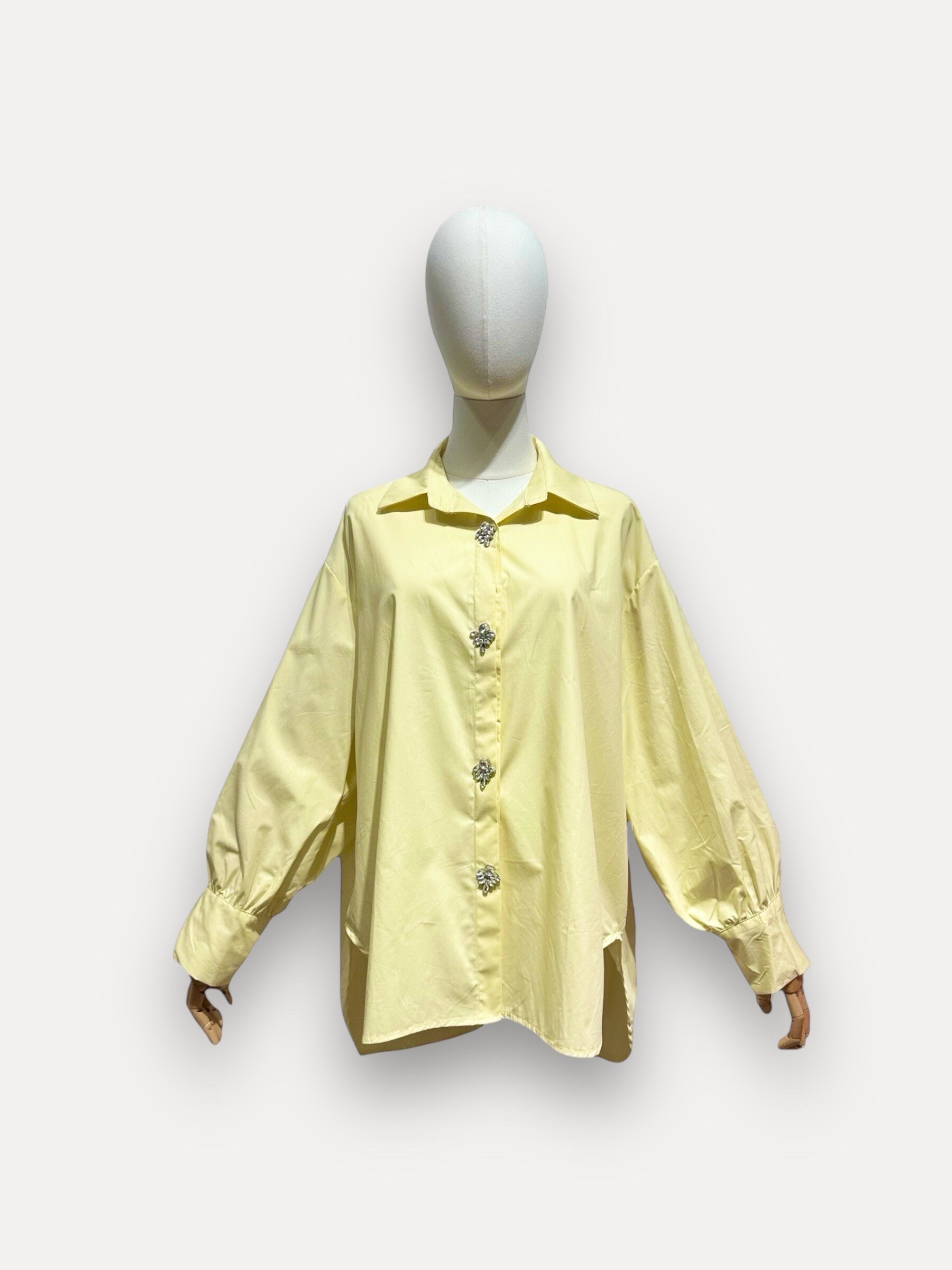 Grossiste L'ESSENTIEL - Chemise À Manches Longues Uni Avec Strass Diamant