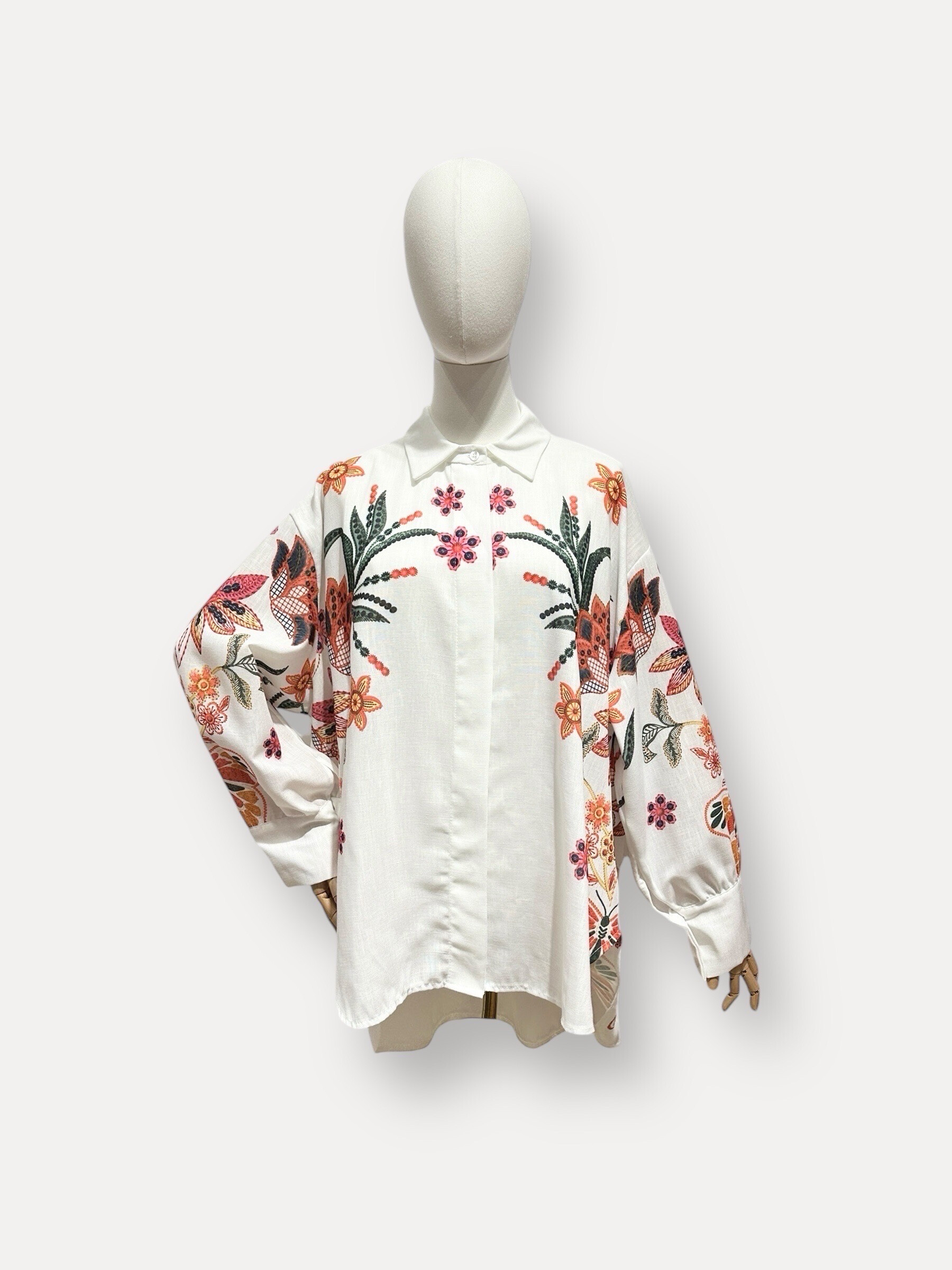 Wholesaler L'ESSENTIEL - Long sleeve shirt with floral print