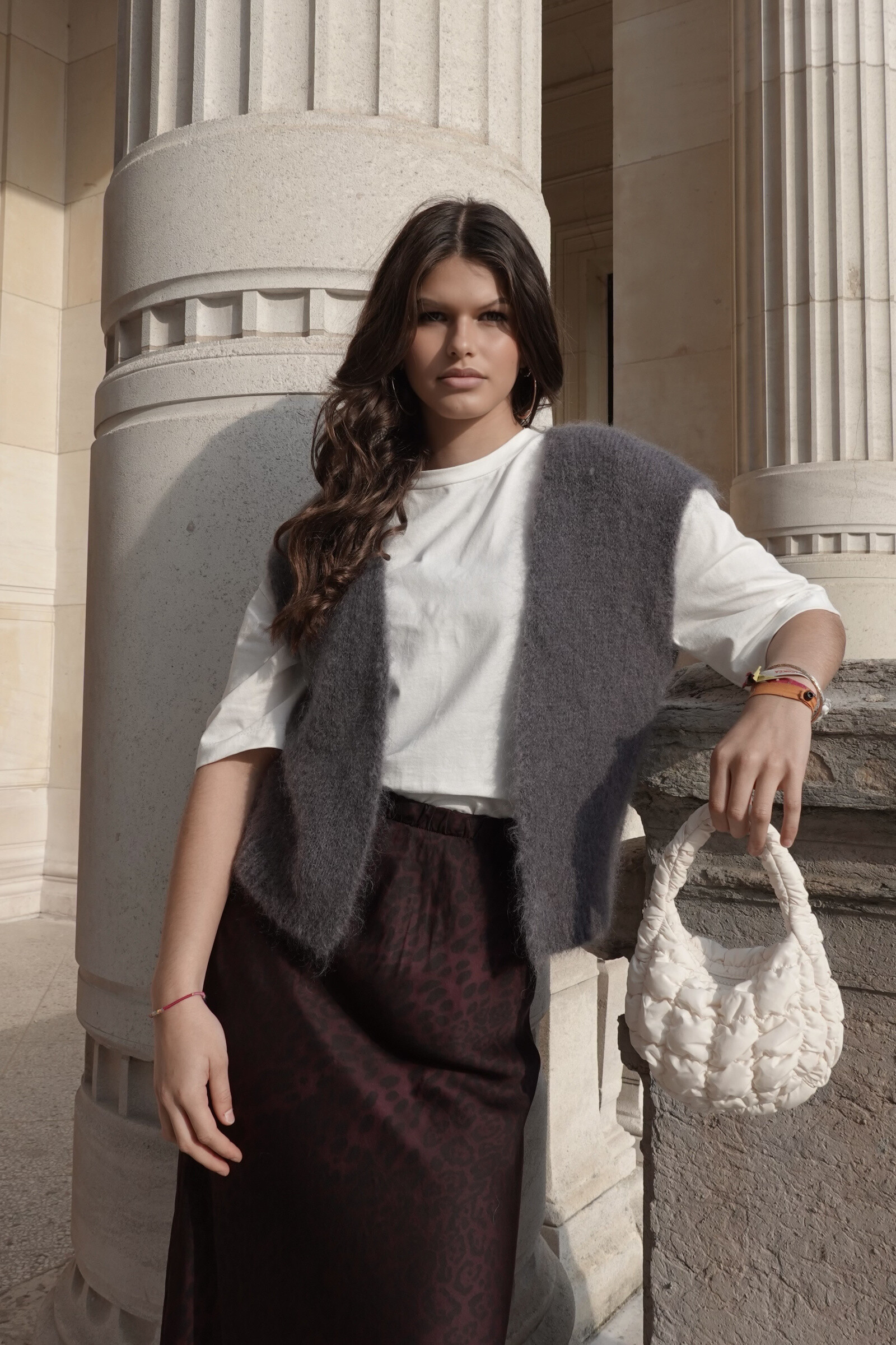 Grossiste L'ESSENTIEL - Petit Gilet DANAÉ Ouvert En Mohair Sans Manches
