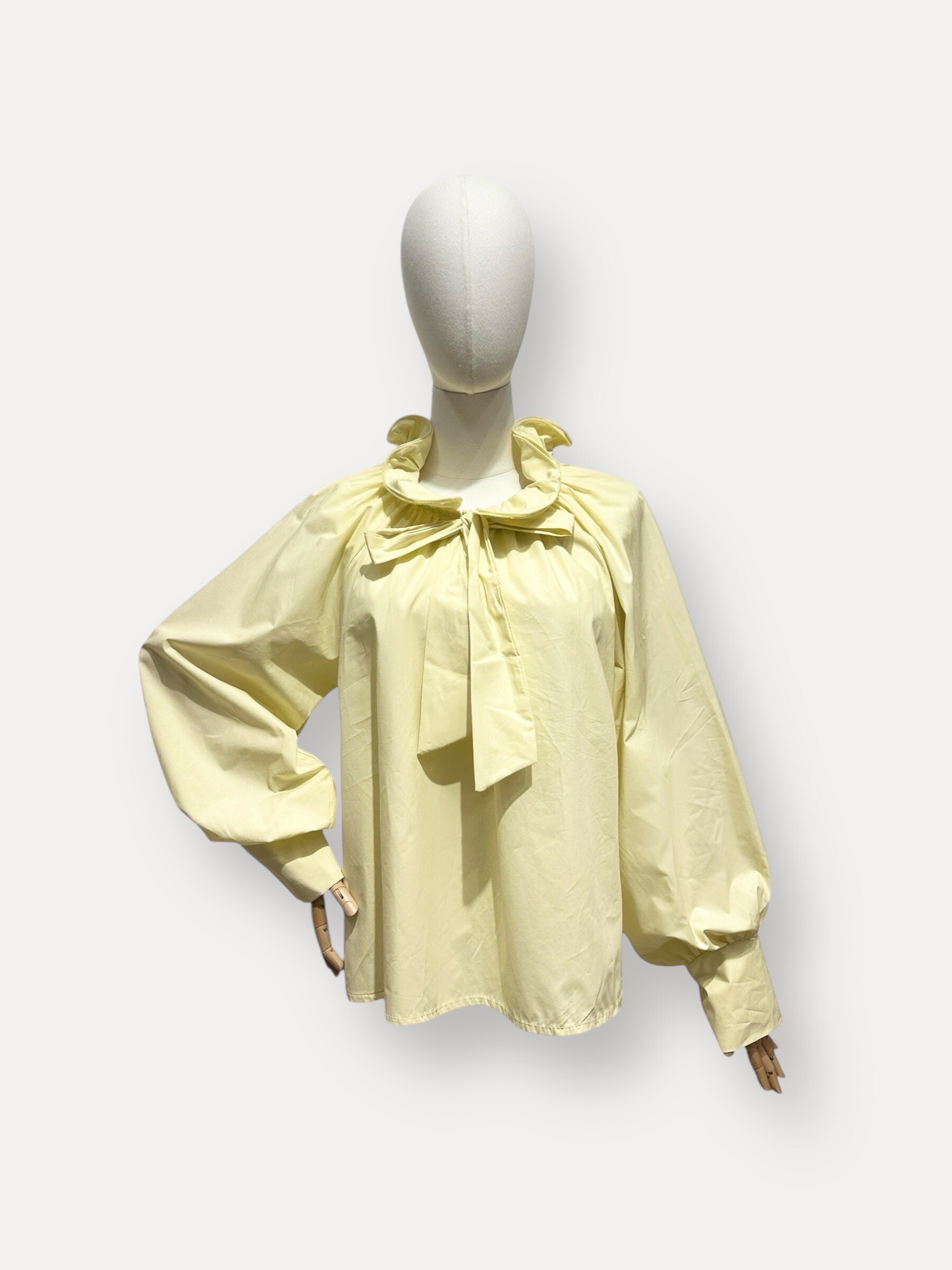Wholesaler L'ESSENTIEL - Long sleeve blouse with steering wheel collar