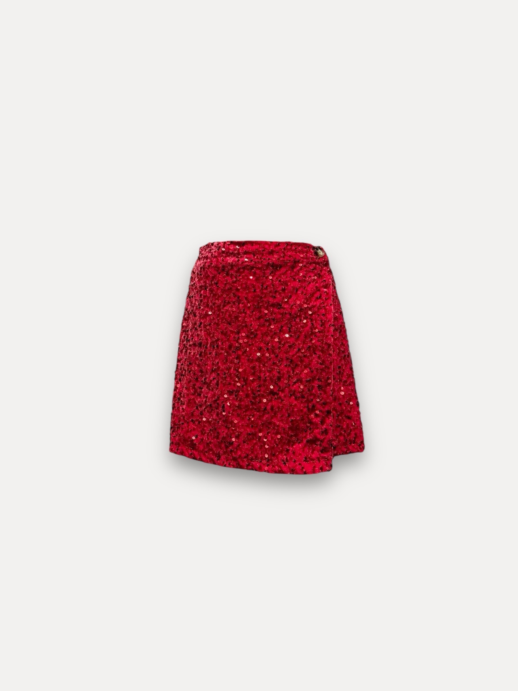 Wholesaler L'ESSENTIEL - ZARA Short Straight Velvet Sequined Short Skirt