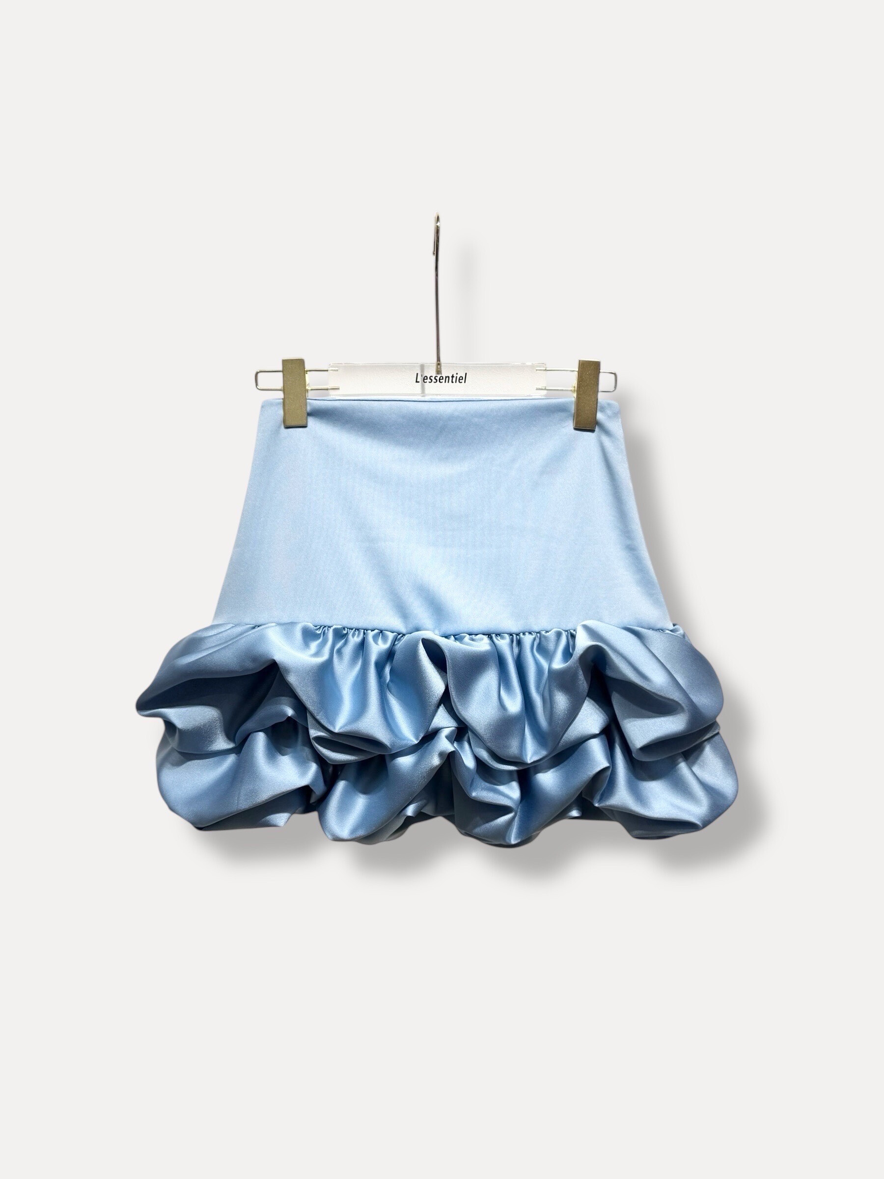 Grossiste L'ESSENTIEL - Jupe HARPER Courte Taille Haute Uni À Froufrou