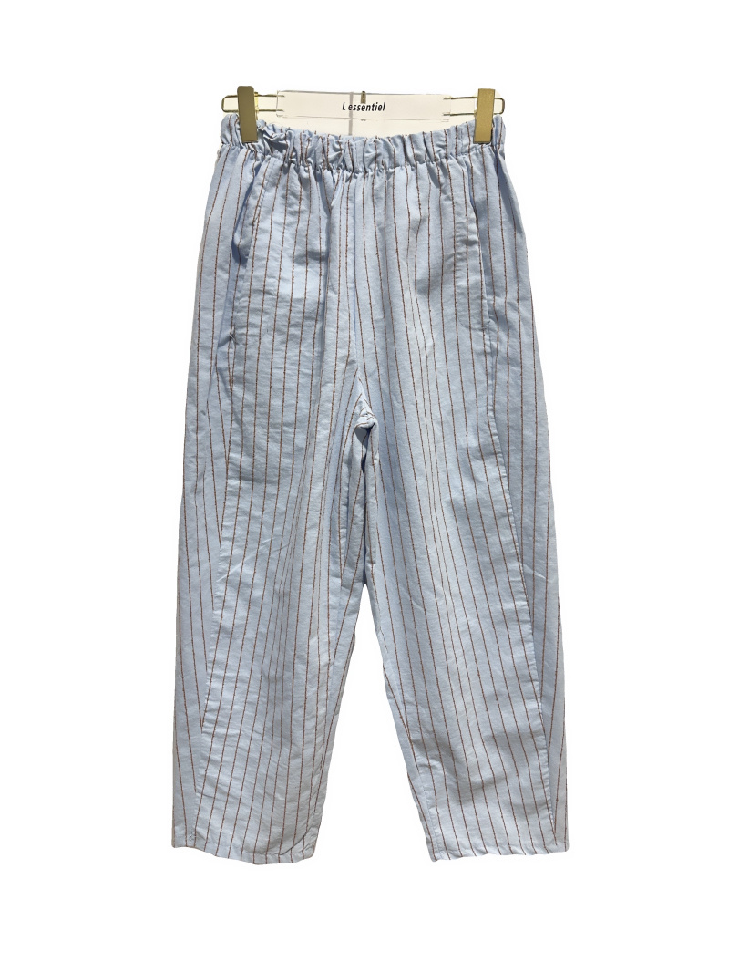 Großhändler L'ESSENTIEL - CHILY Pants Stripes Entspannte Vordertasche