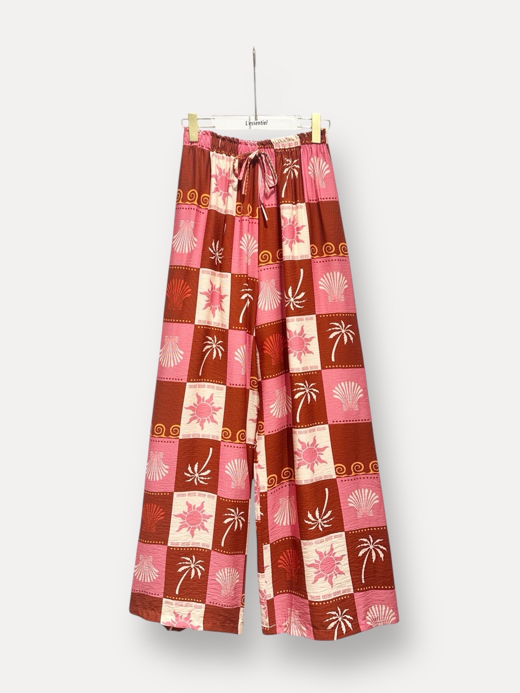 Mayorista L'ESSENTIEL - Pantalones de luz de luz de verano grande con patrón