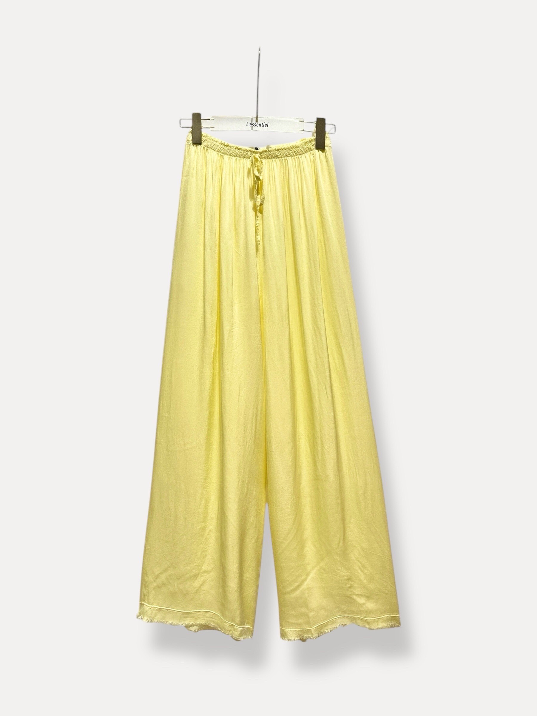Großhändler L'ESSENTIEL - JULIETTE Hohe Taille Fließende UNI Weite Hose