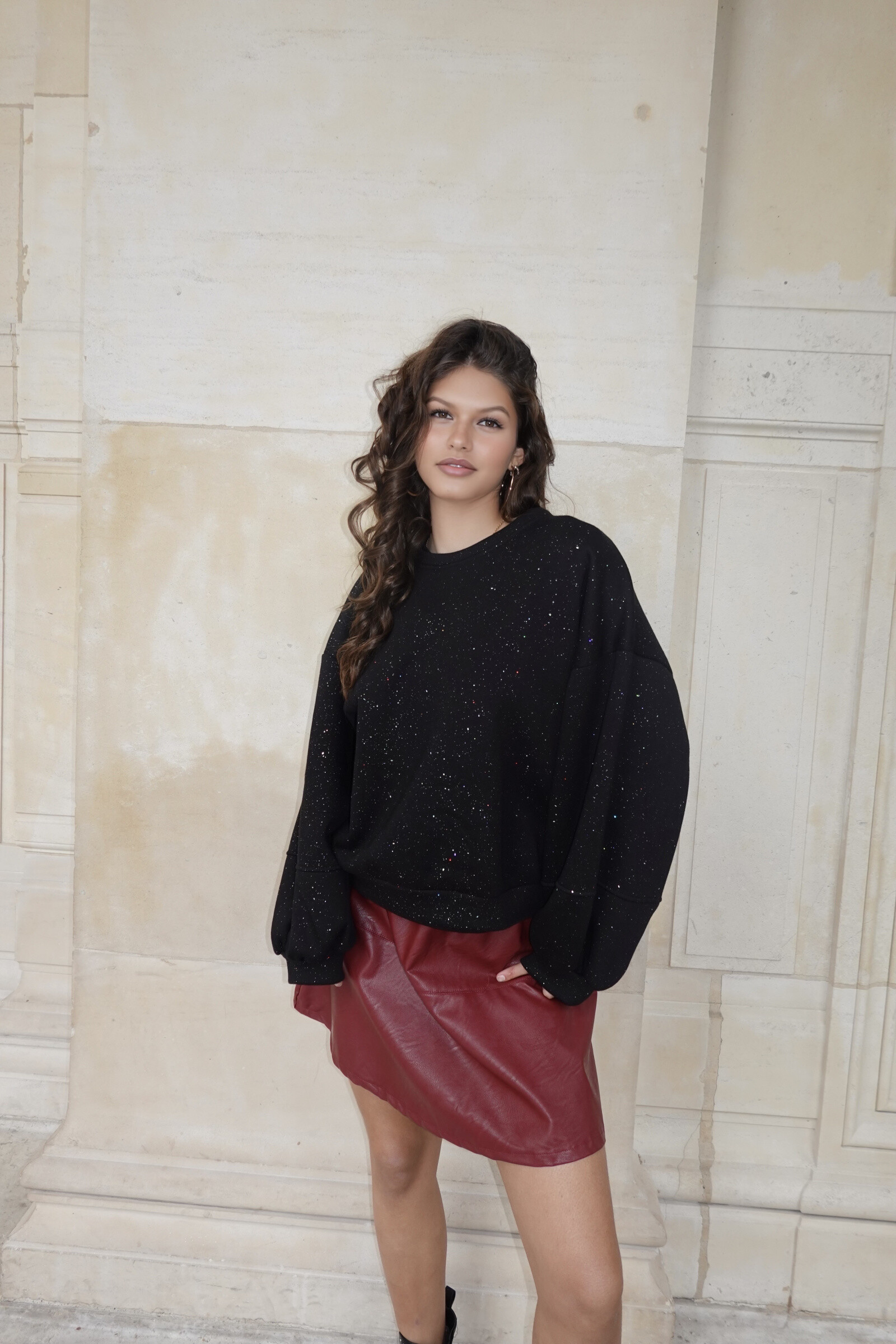 Wholesaler L'ESSENTIEL - Skyla Long-Sleeved Star Sequin Sweater
