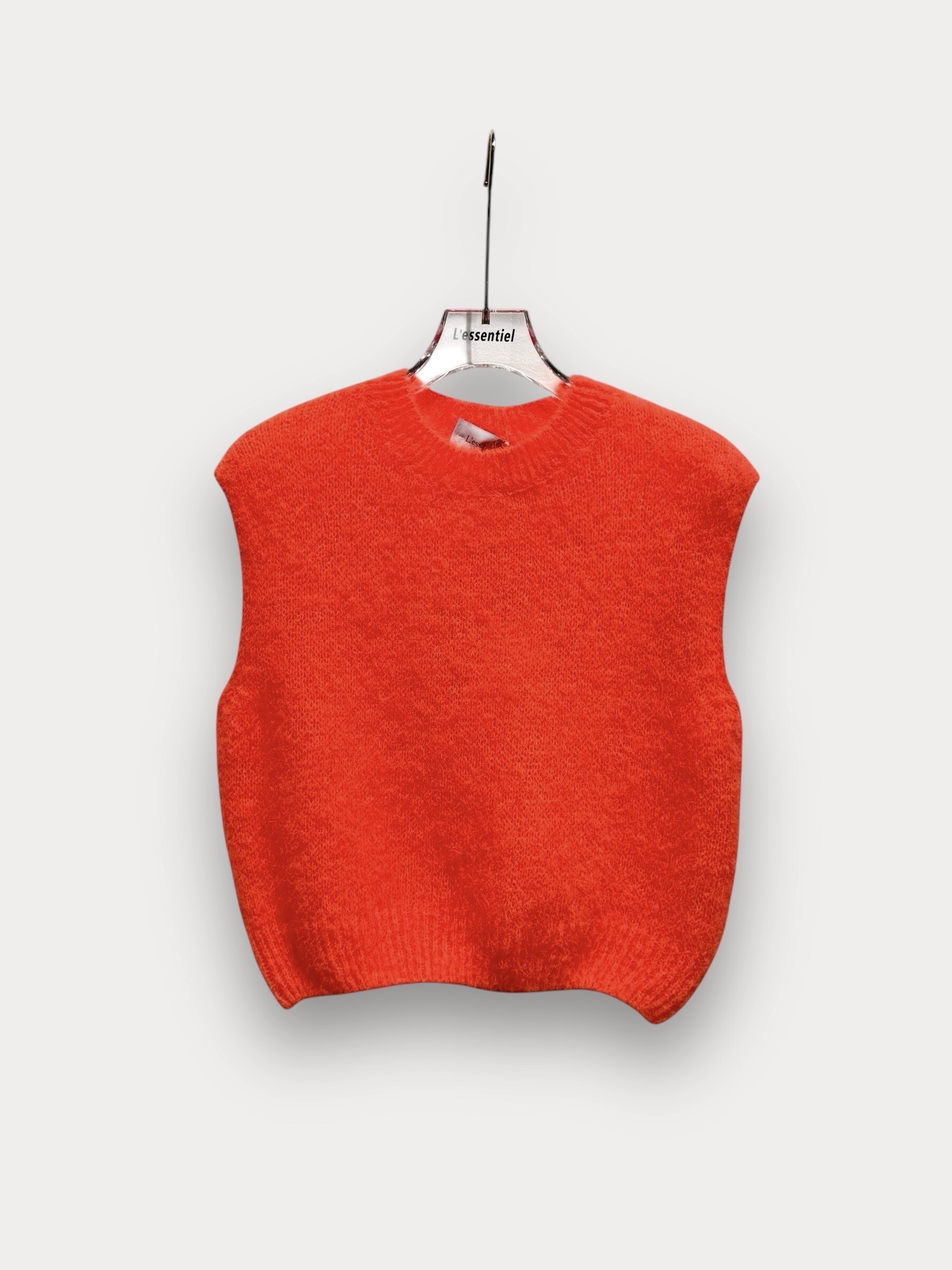 Grossiste L'ESSENTIEL - Petit Pull Uni En Mohair Sans Manches