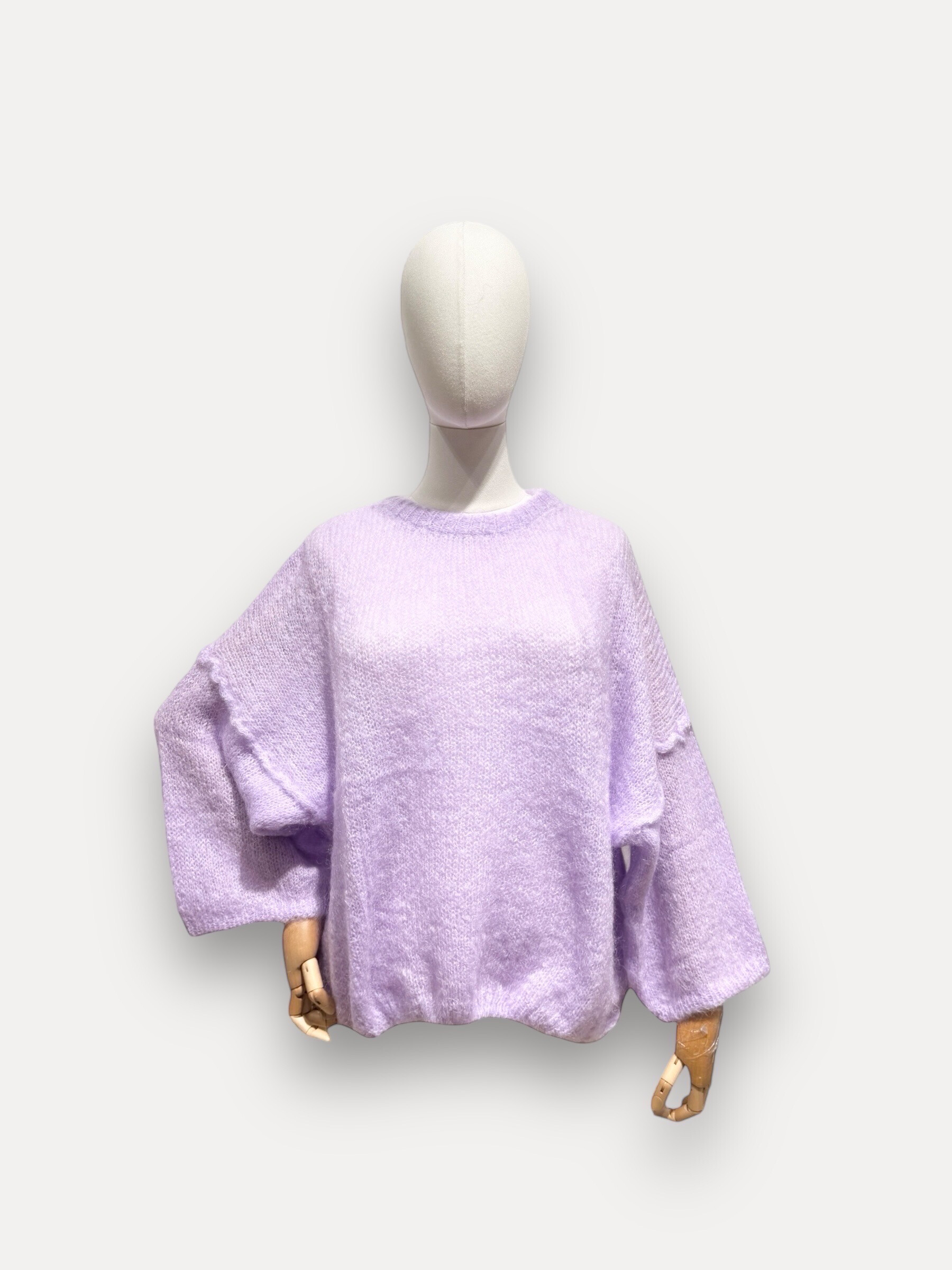 Grossiste L'ESSENTIEL - Pull SALLY À Manches Longues Fluffy Uni