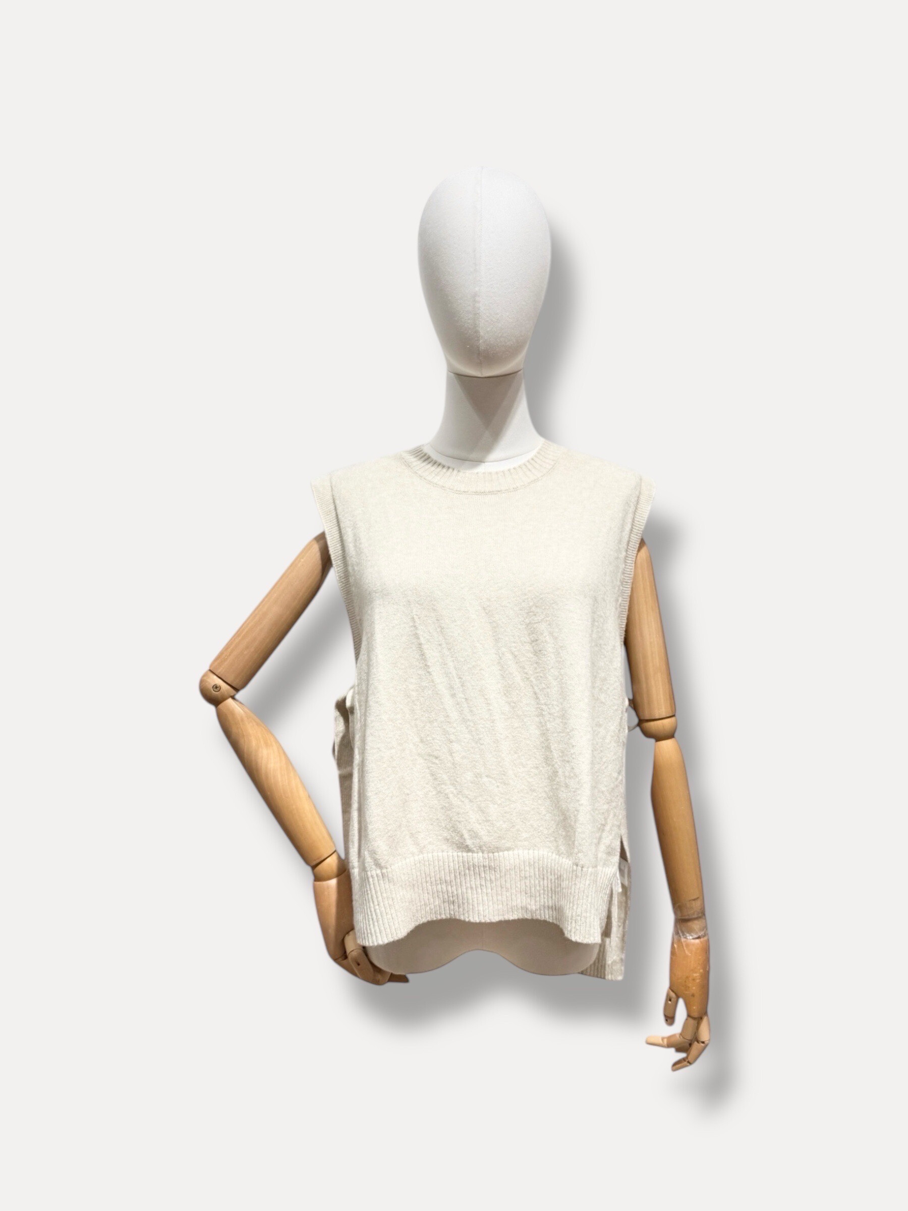 Wholesaler L'ESSENTIEL - Sleeveless Sweater Open Sides With Ties