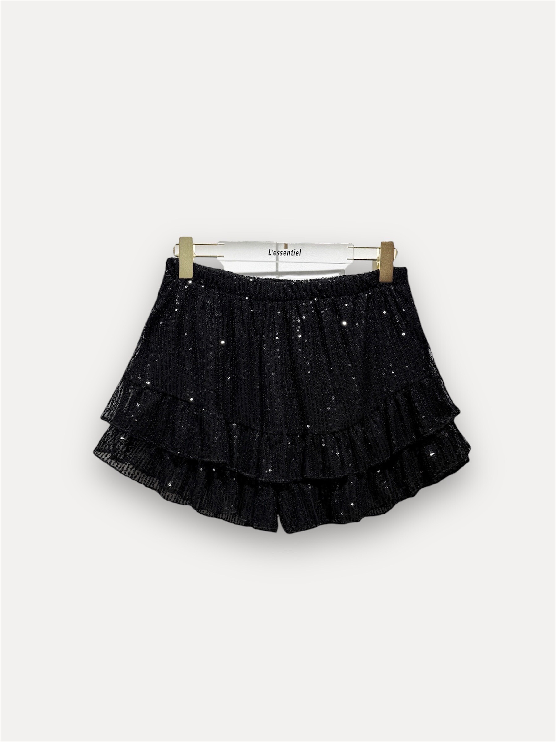 Wholesaler L'ESSENTIEL - Sonia Shorts With Sequin Ruffle