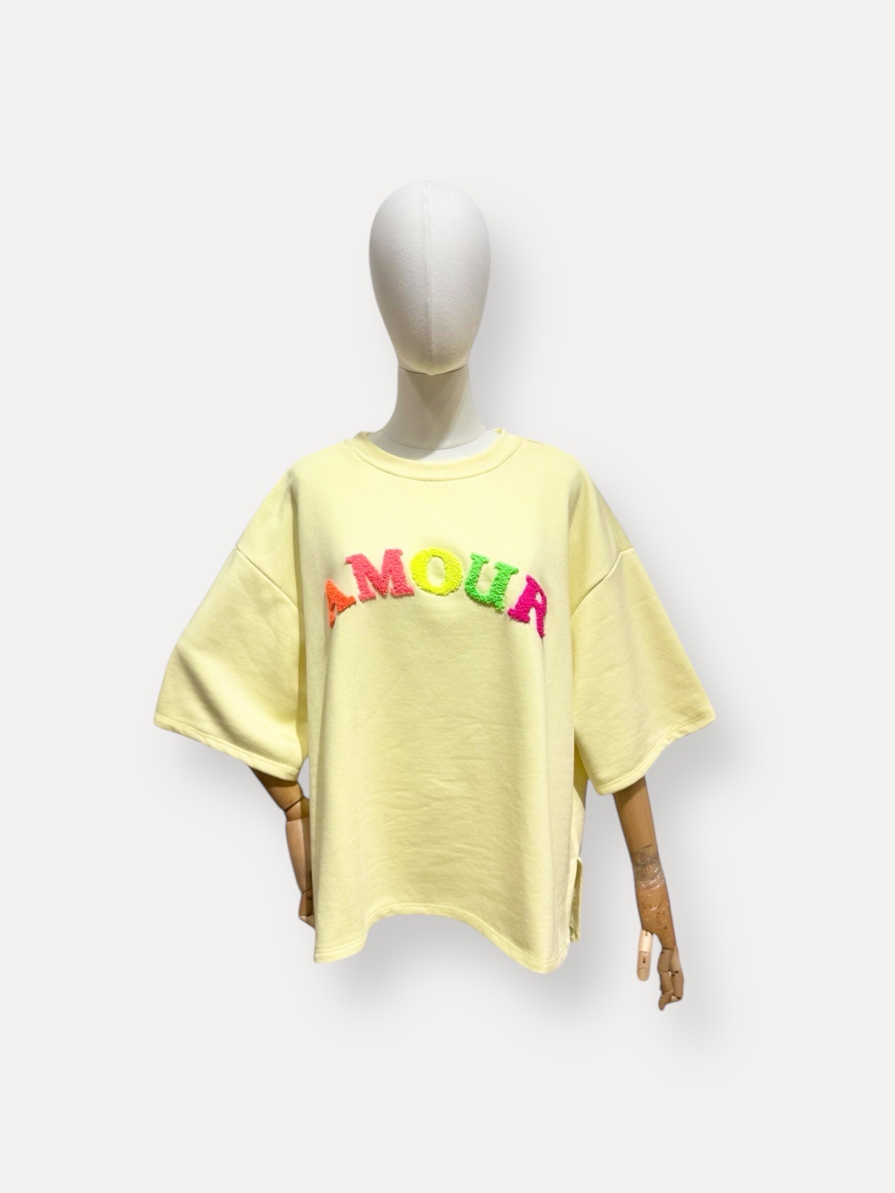 Grossiste L'ESSENTIEL - Sweat AMOUR À Manches Courtes Uni