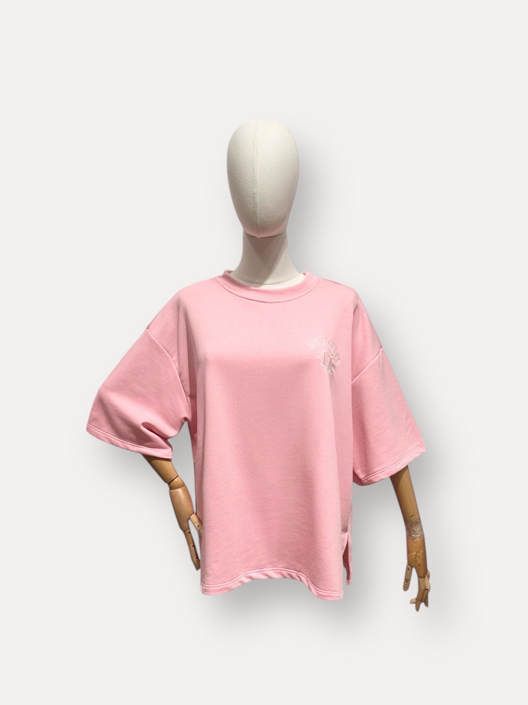 Grossiste L'ESSENTIEL - Sweat À Manches Courtes LA 1989 Avec Fentes Sur Les Cotés