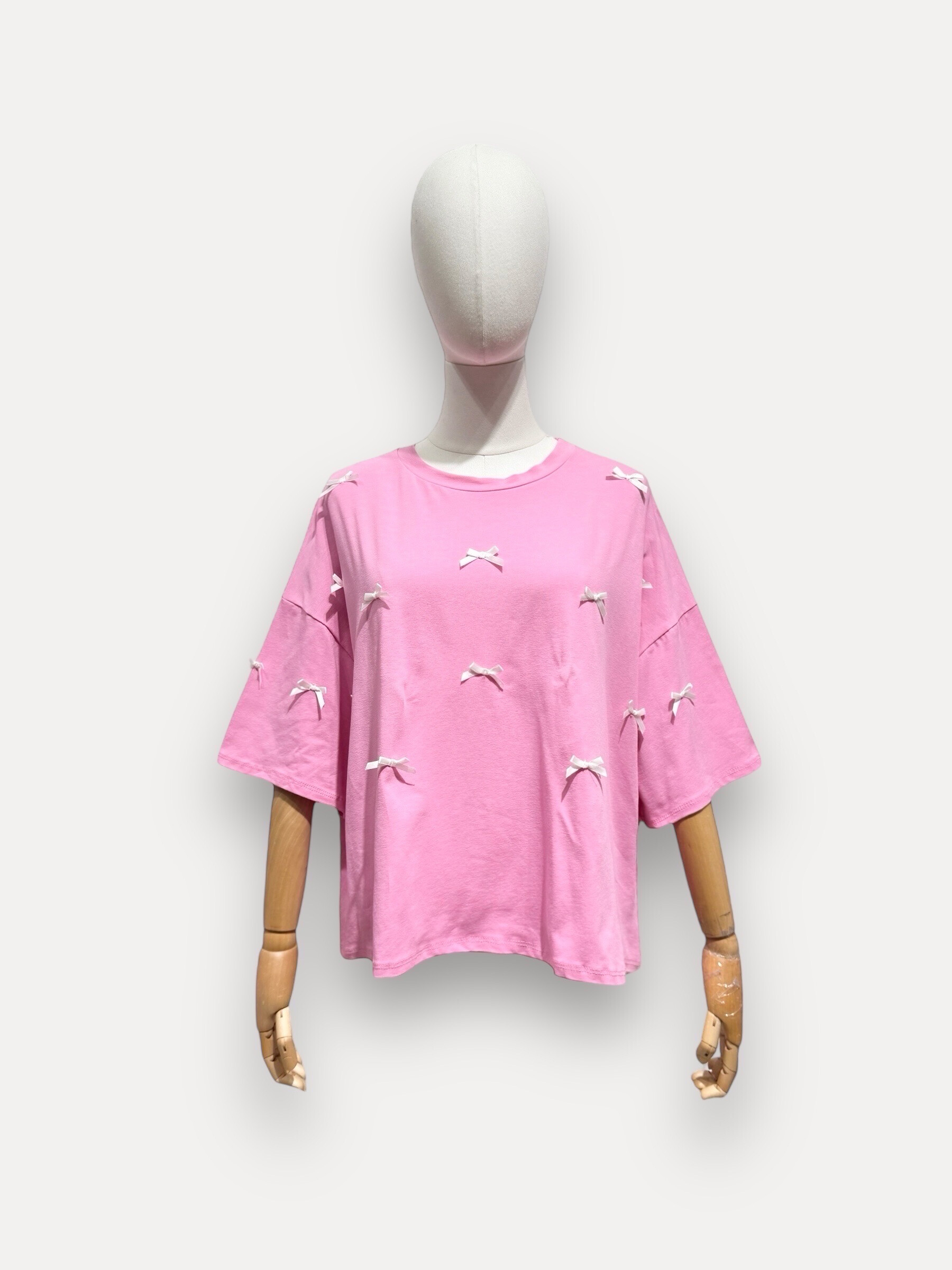 Grossiste L'ESSENTIEL - T-Shirt MONICA À Manches Courtes Avec Petits Noeud