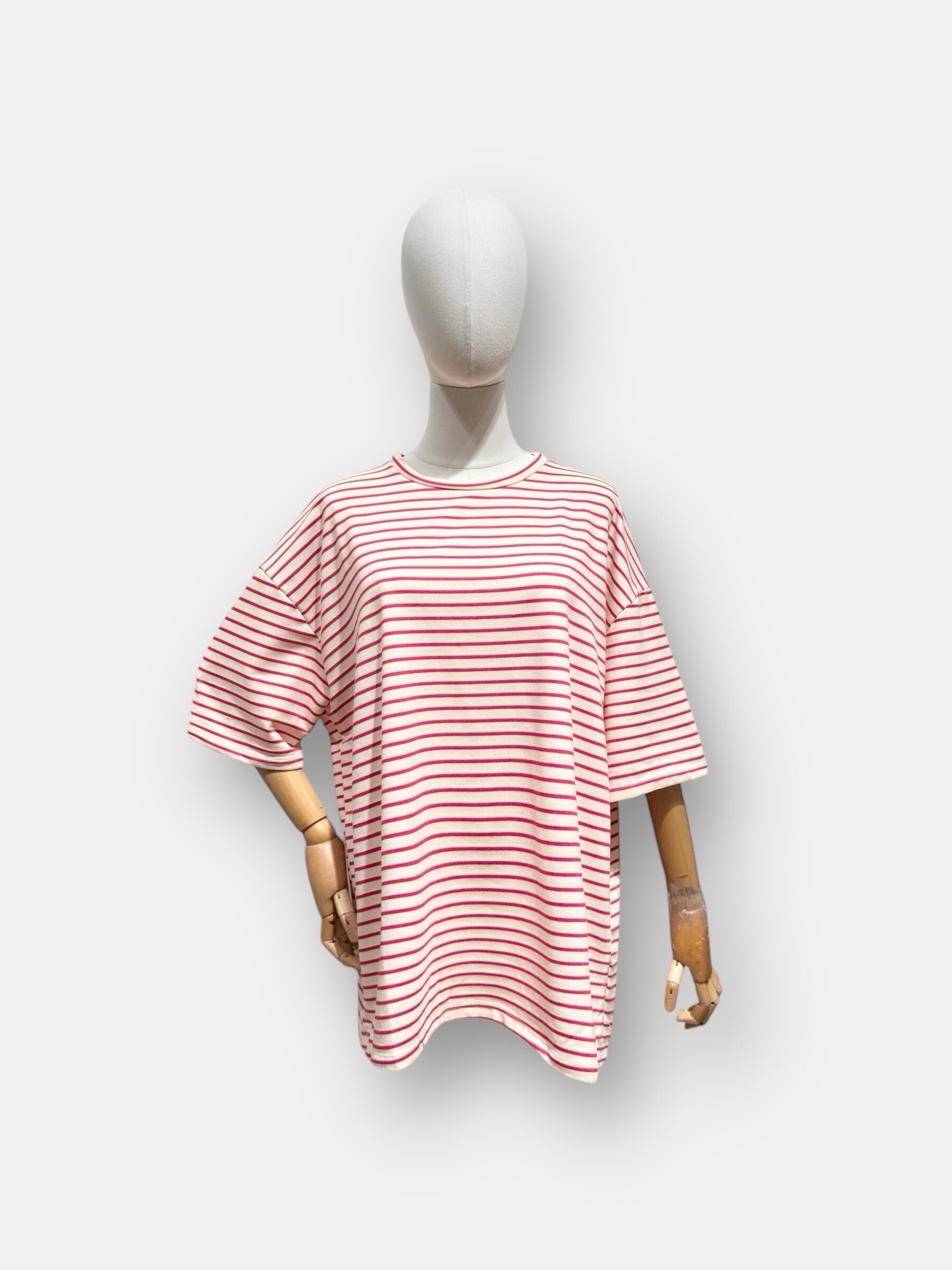Wholesaler L'ESSENTIEL - Basic Oversized Sailor T-Shirt With 3/4 Sleeves