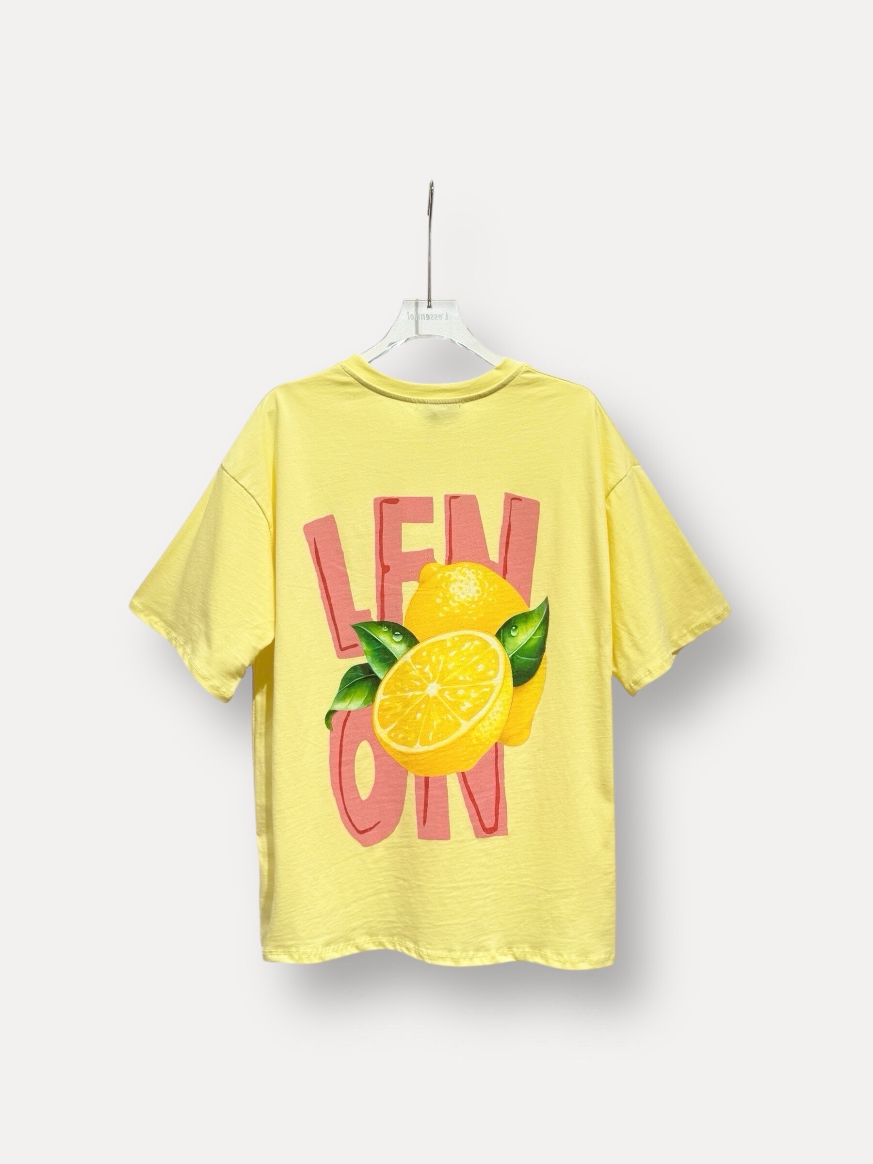 Mayorista L'ESSENTIEL - Camiseta Que tengas un buen día con mangas cortas con patrón de cereza